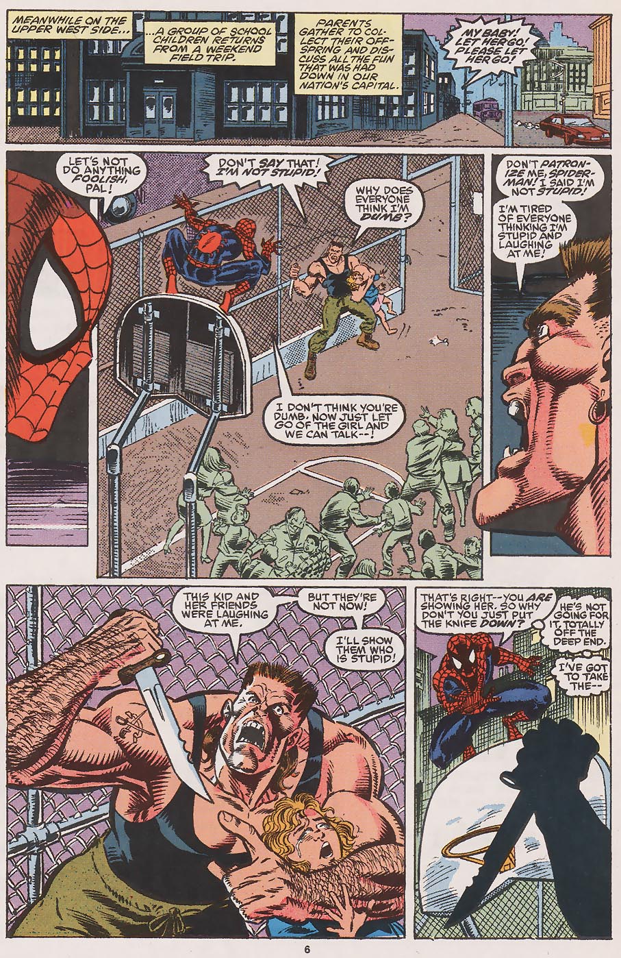 Read online Web of Spider-Man (1985) comic -  Issue #84 - 6