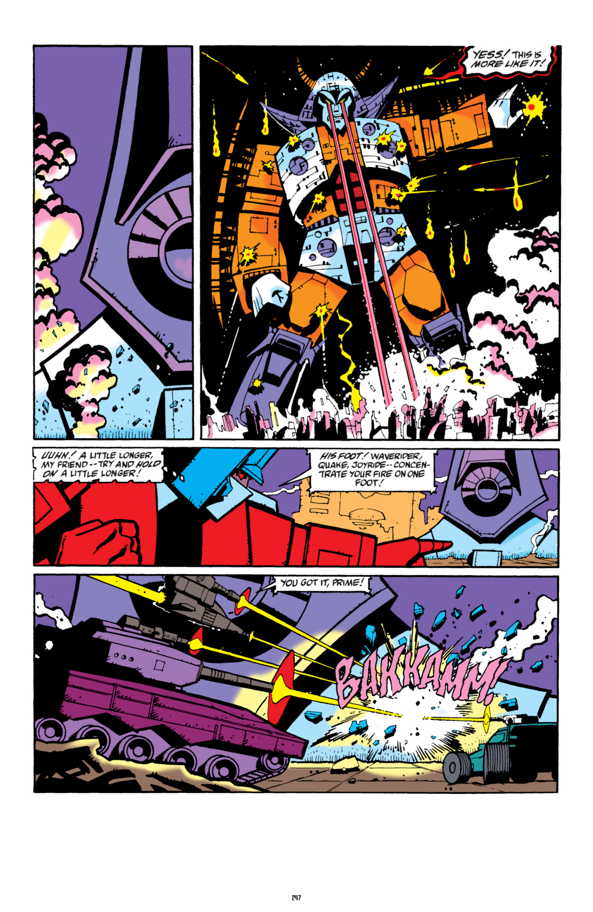Read online The Transformers Classics comic -  Issue # TPB 6 - 244