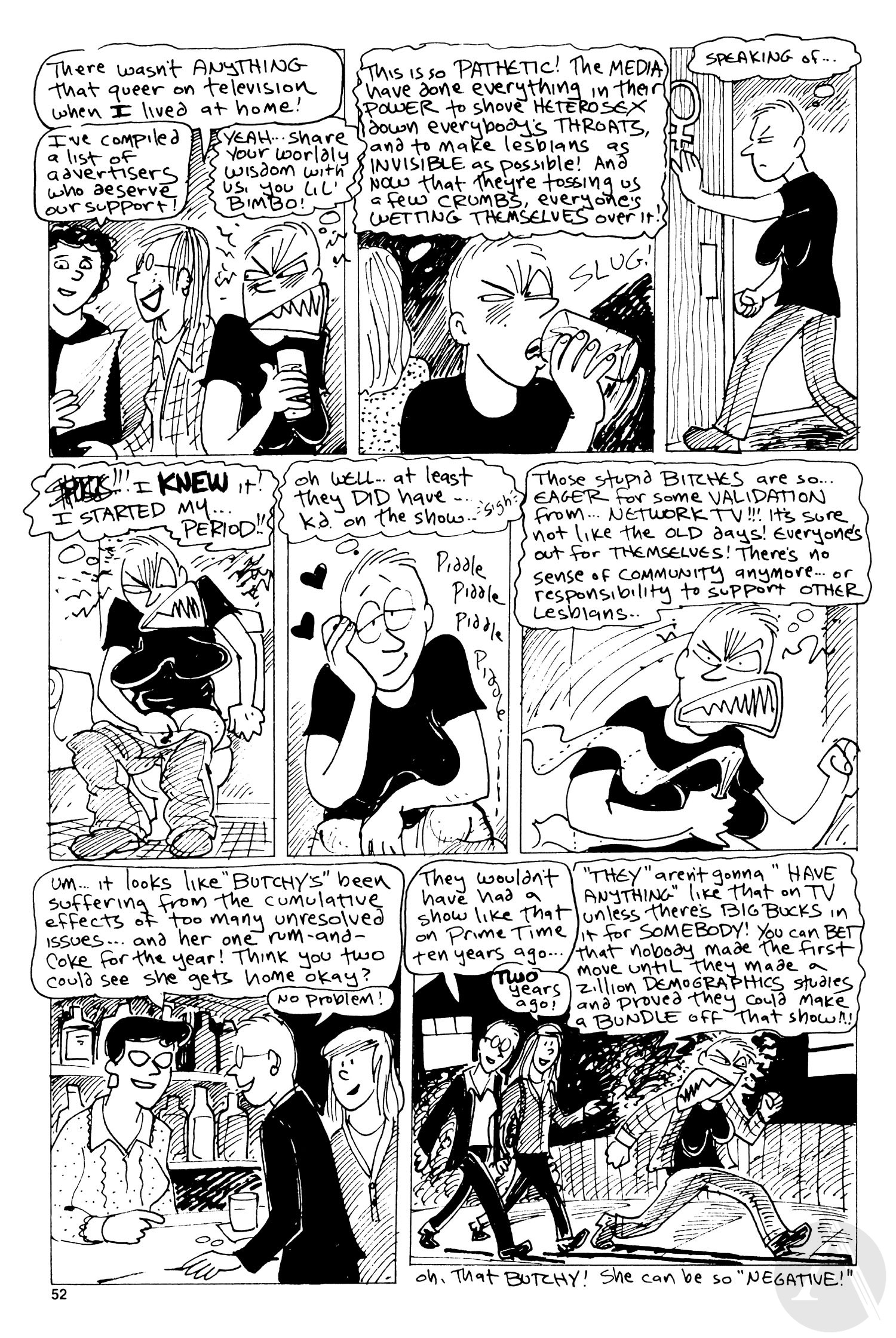 Read online Bitchy Butch: World's Angriest Dyke comic -  Issue # TPB - 58