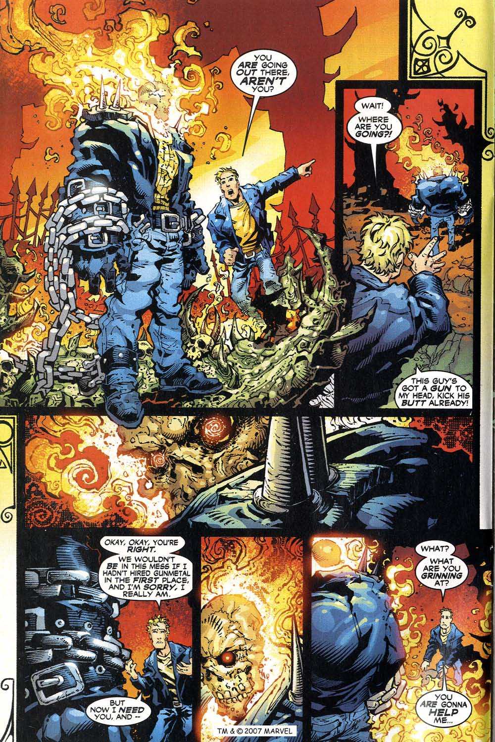 Read online Ghost Rider (2001) comic -  Issue #4 - 3