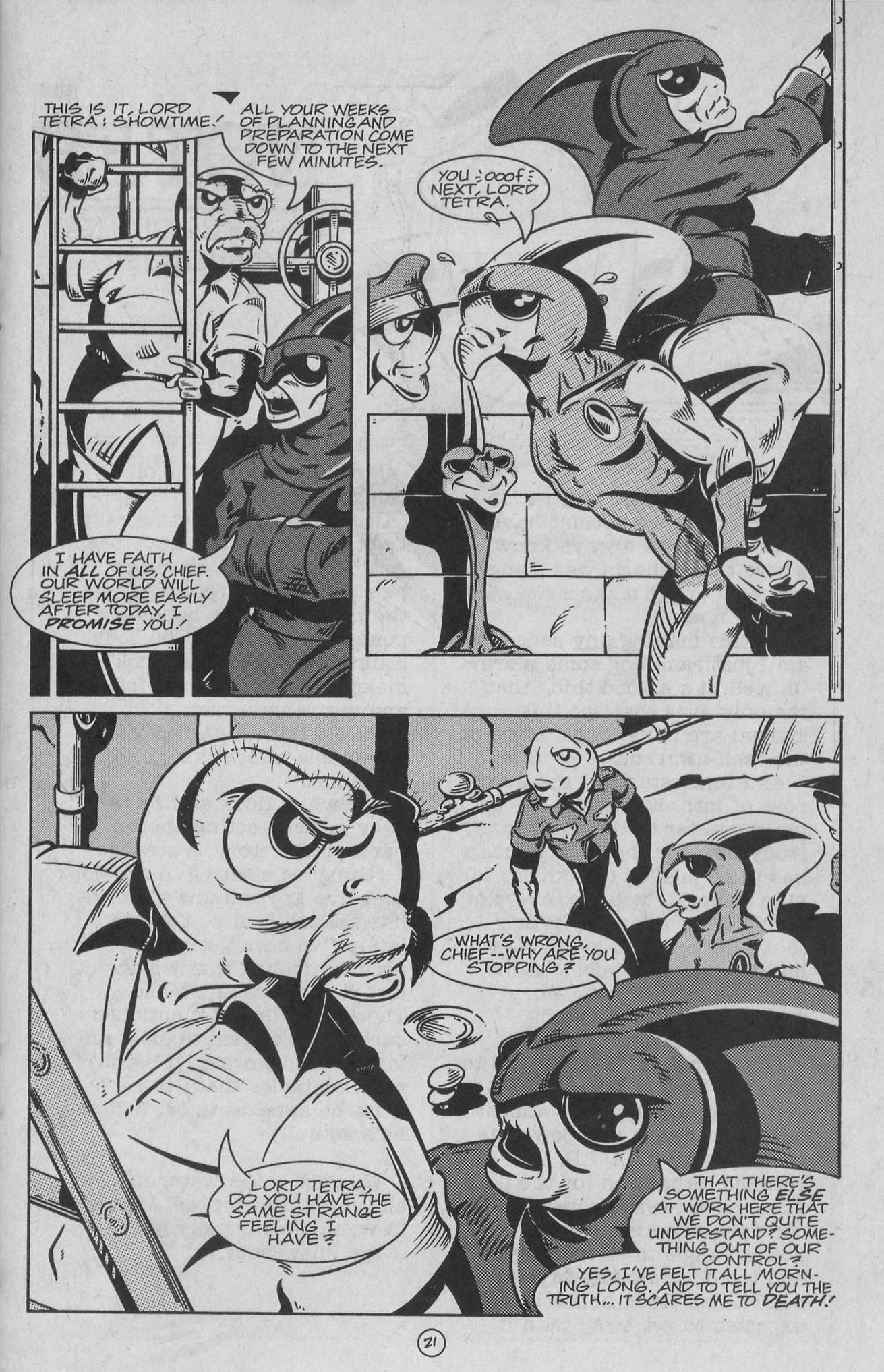 Read online The Fish Police comic -  Issue #18 - 23