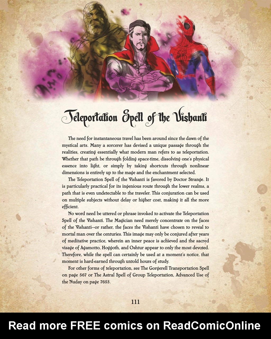 Read online Doctor Strange: The Book of the Vishanti comic -  Issue # TPB - 25