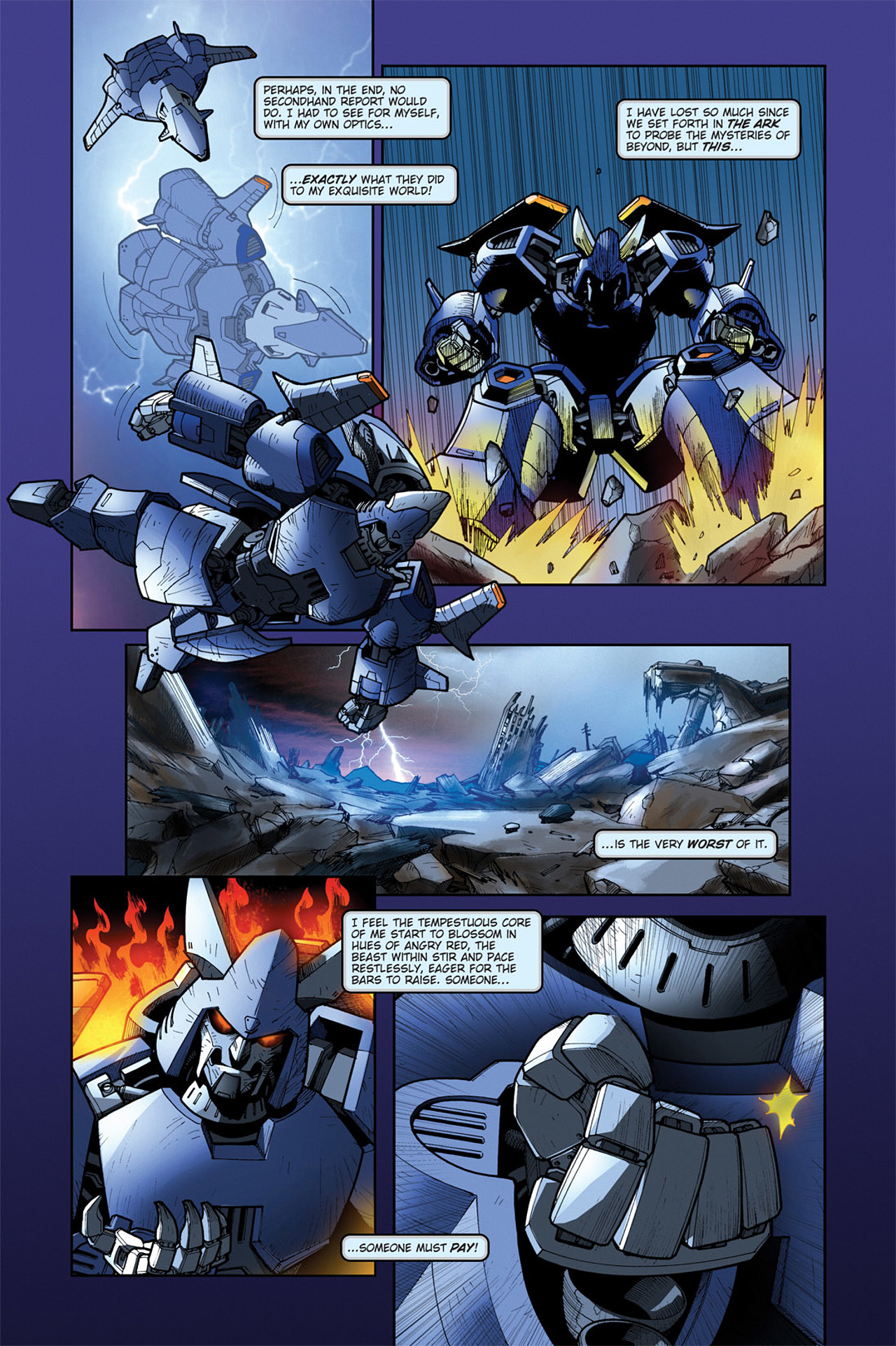 Read online Transformers Spotlight: Cyclonus comic -  Issue # Full - 6
