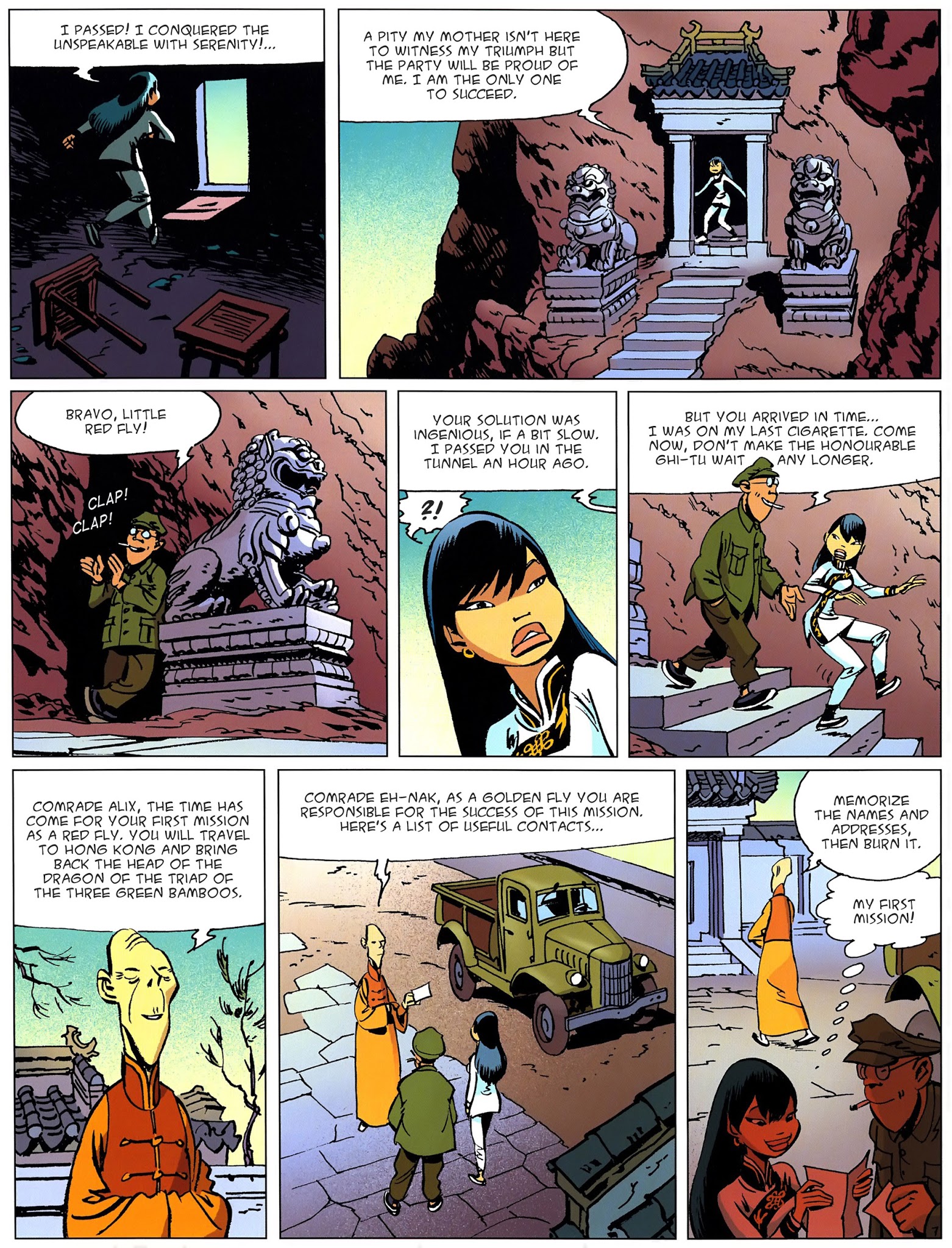 Read online Tigresse Blanche comic -  Issue #1 - 10