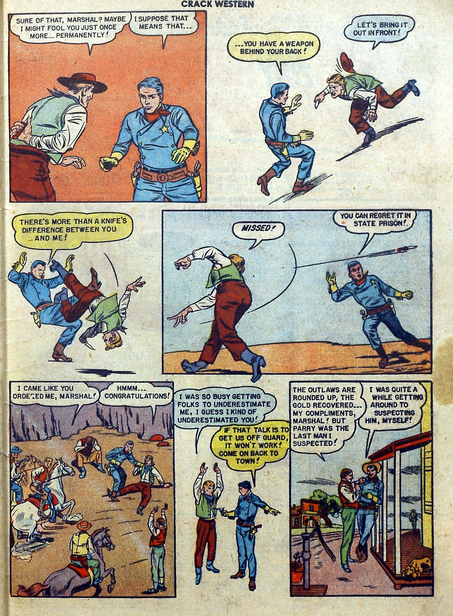 Read online Crack Western comic -  Issue #66 - 33
