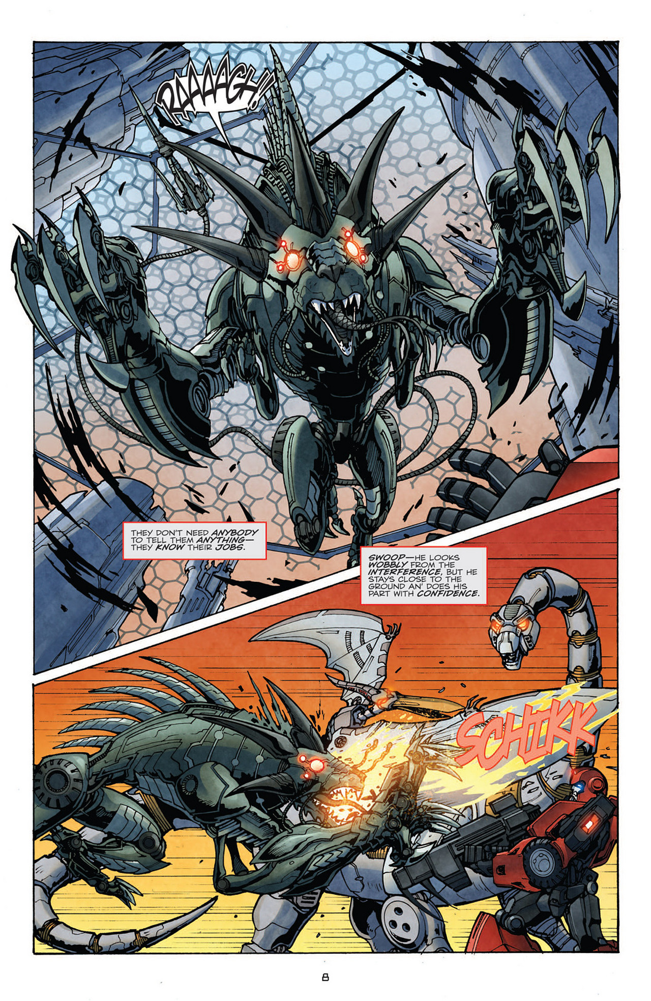 Read online Transformers: Robots In Disguise (2012) comic -  Issue #8 - 11