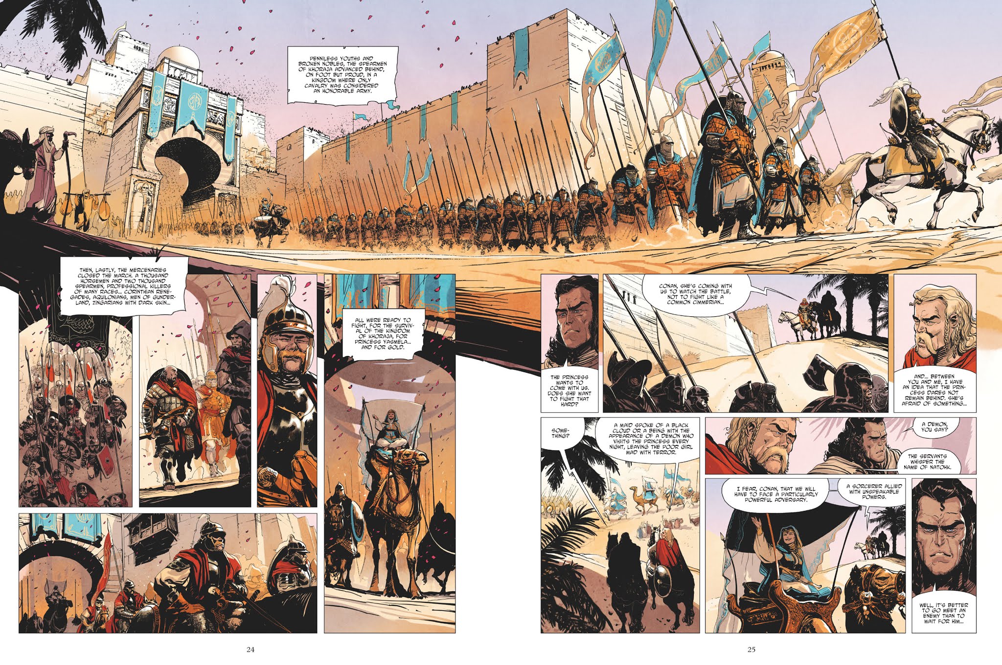 Read online Conan le Cimmérien - La Reine de la côte noire comic -  Issue #2 - 24