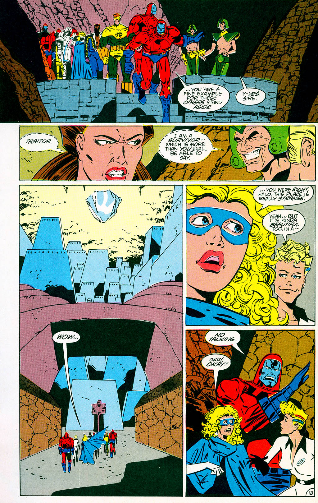 Read online The Outsiders (1985) comic -  Issue #28 - 14