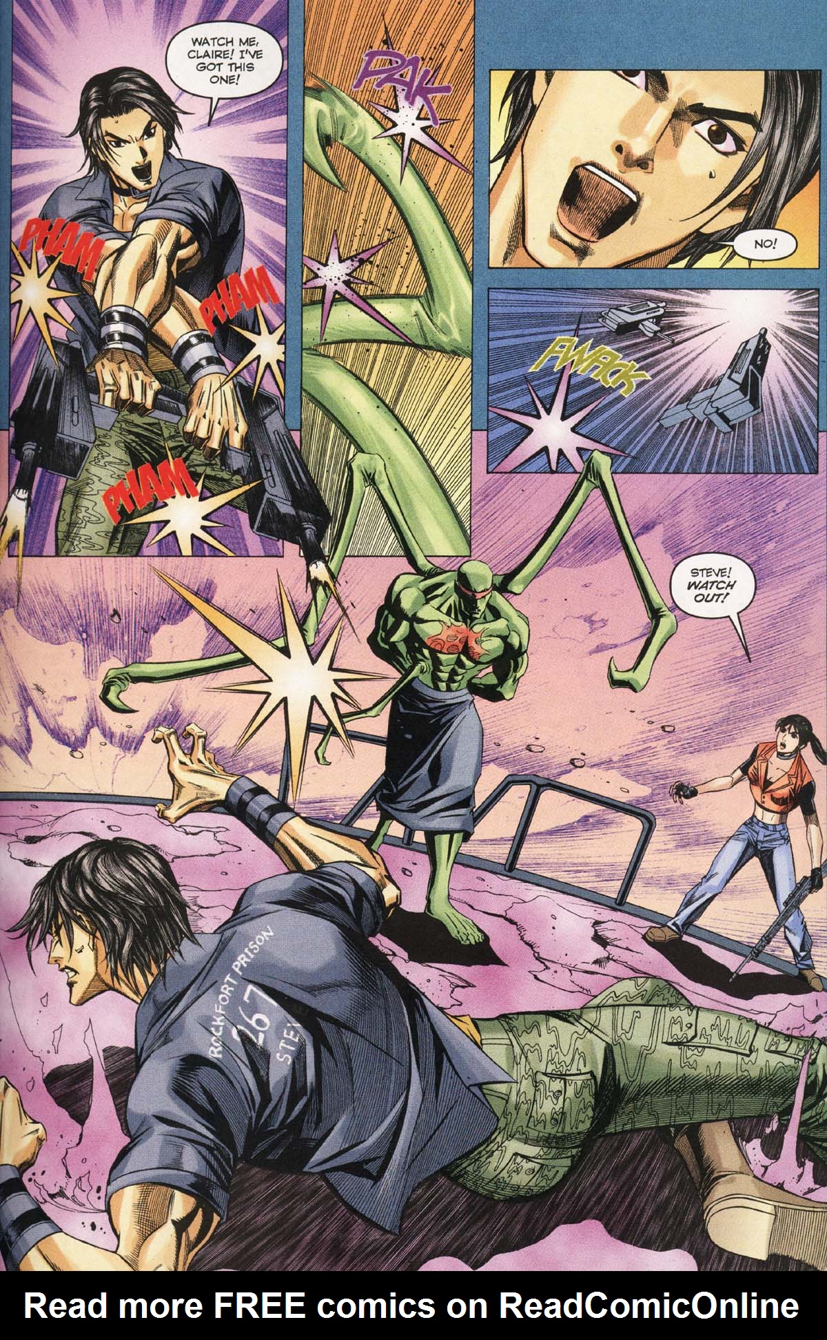 Read online Resident Evil Code: Veronica comic -  Issue #3 - 16