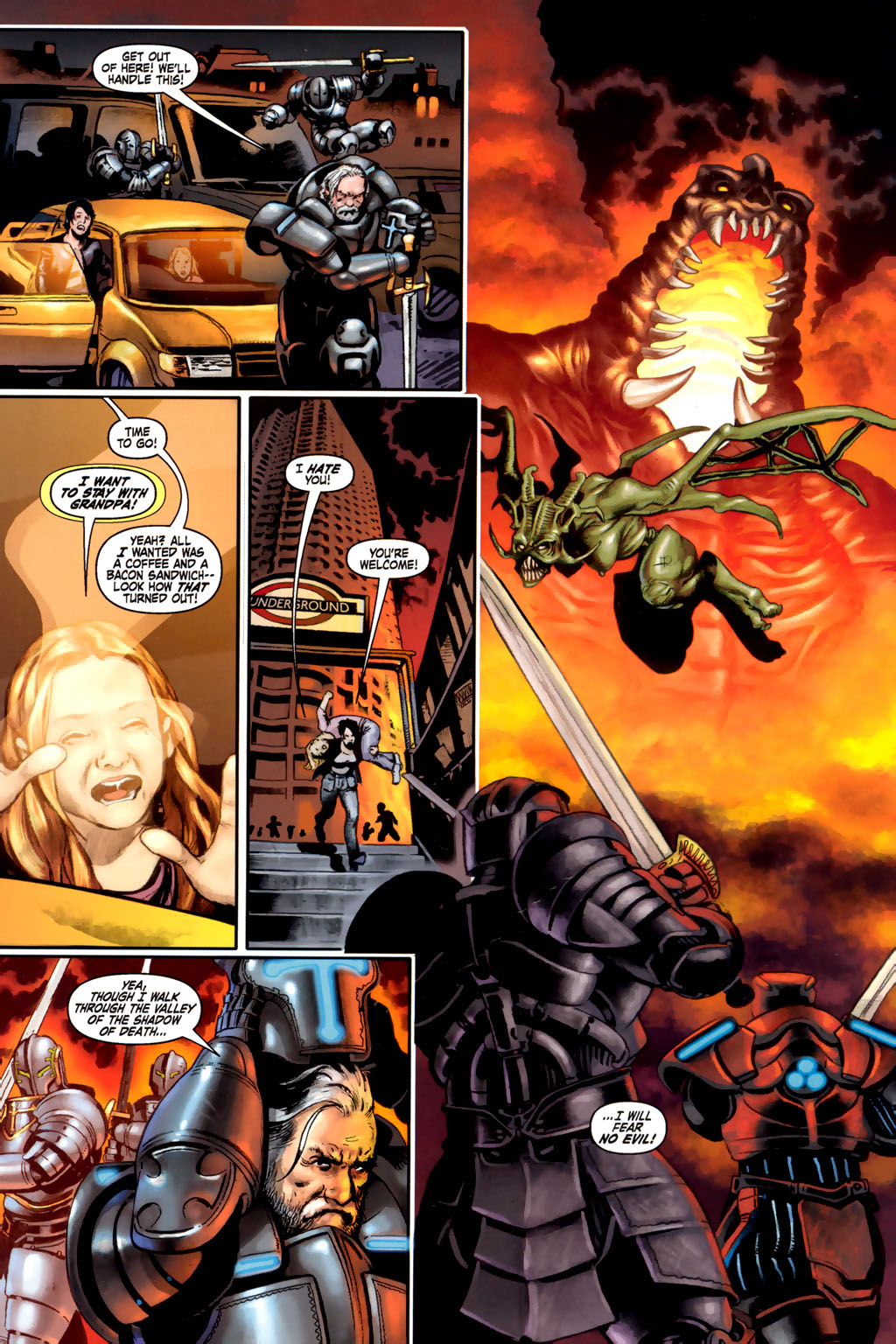 Read online Hellgate: London comic -  Issue #0 - 13