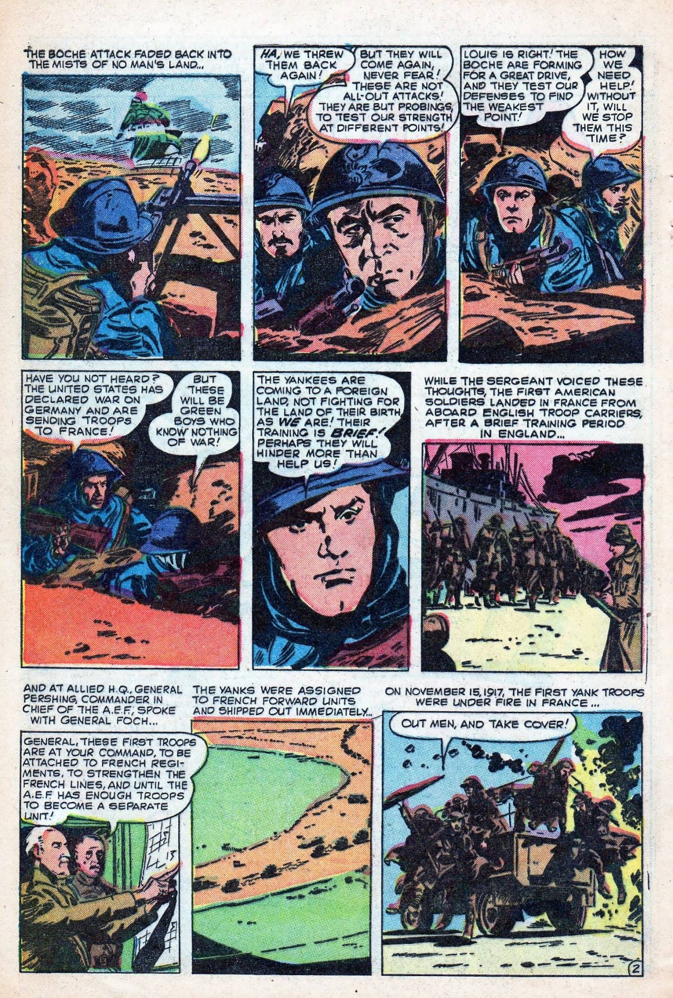 Read online War Comics comic -  Issue #36 - 28