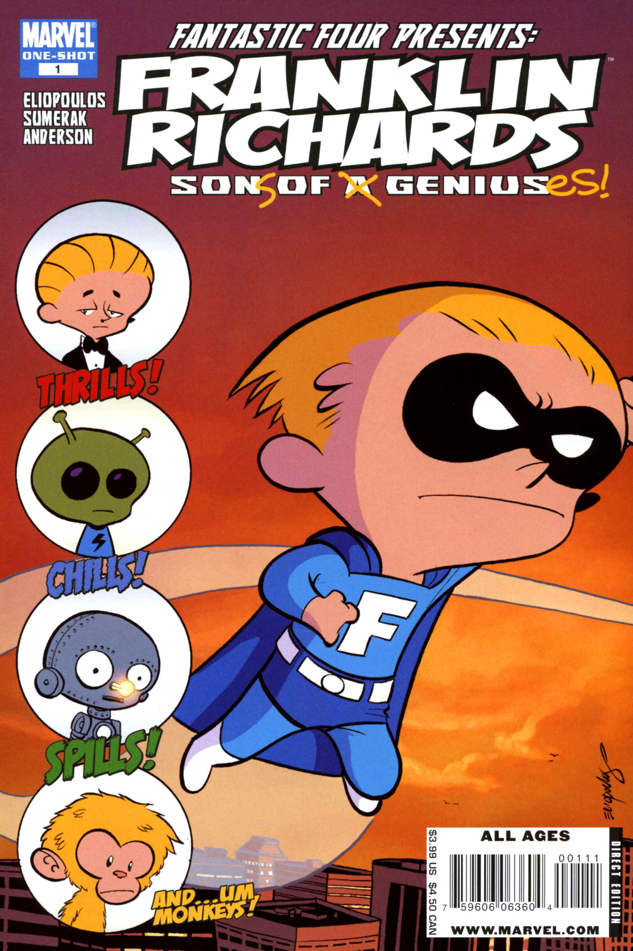 Read online Franklin Richards: Sons Of Geniuses comic -  Issue # Full - 1