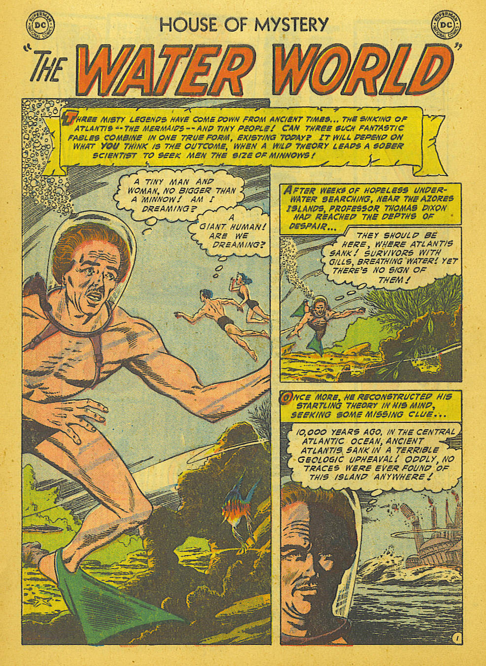 Read online House of Mystery (1951) comic -  Issue #37 - 28