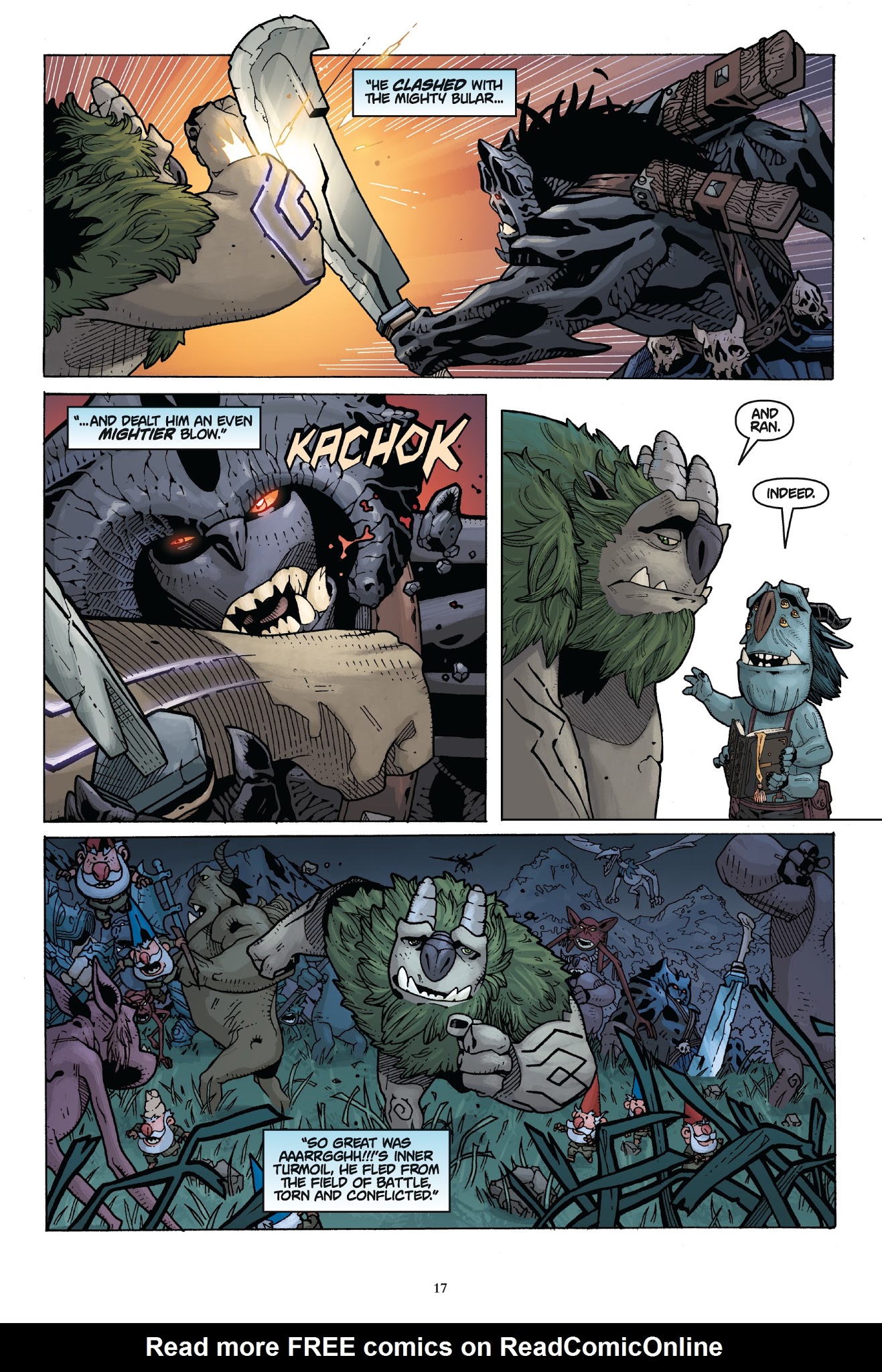 Read online Trollhunters: Tales of Arcadia-The Secret History of Trollkind comic -  Issue # Full - 17