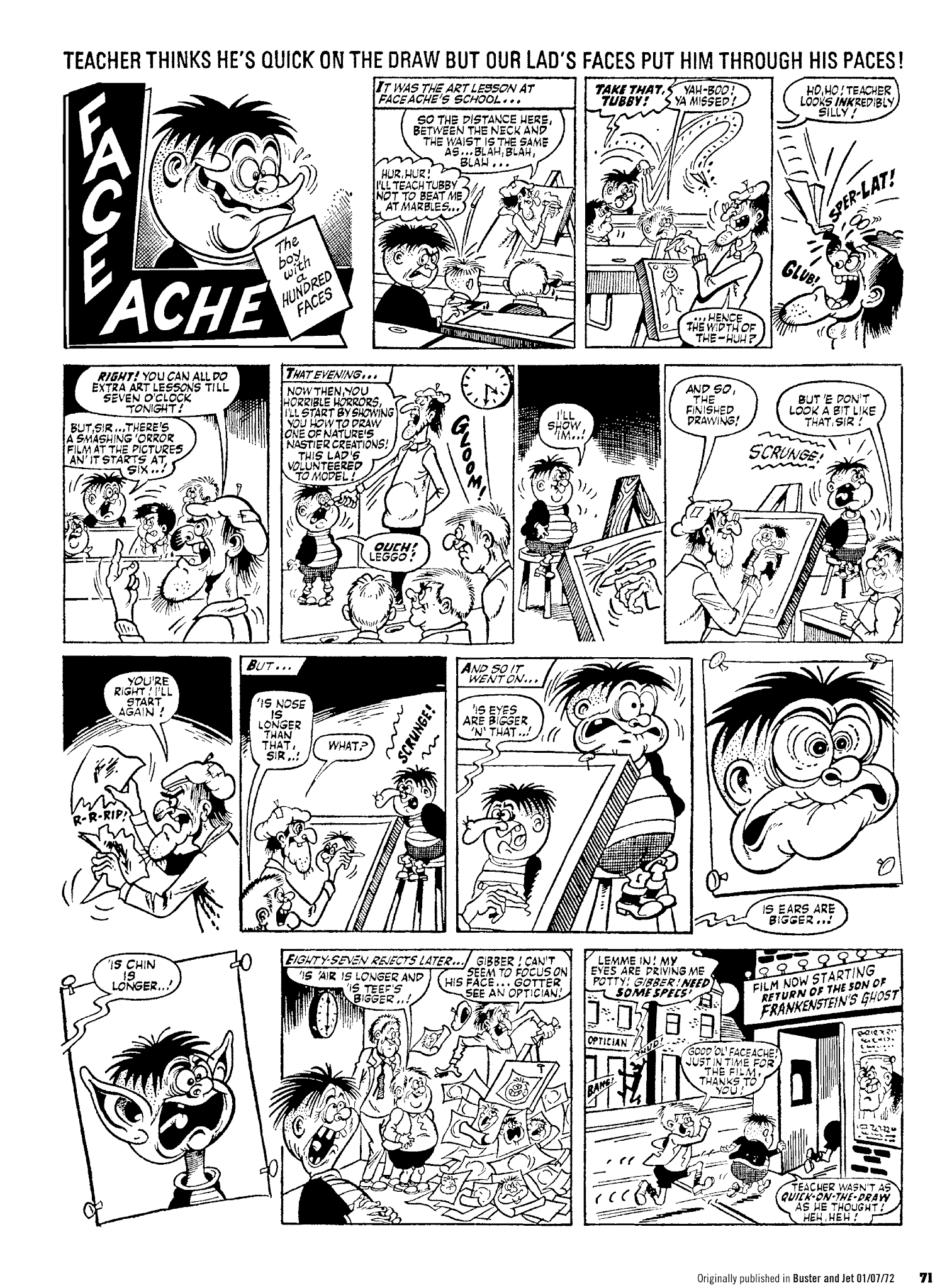 Read online Faceache: The First Hundred Scrunges comic -  Issue # TPB 1 - 73