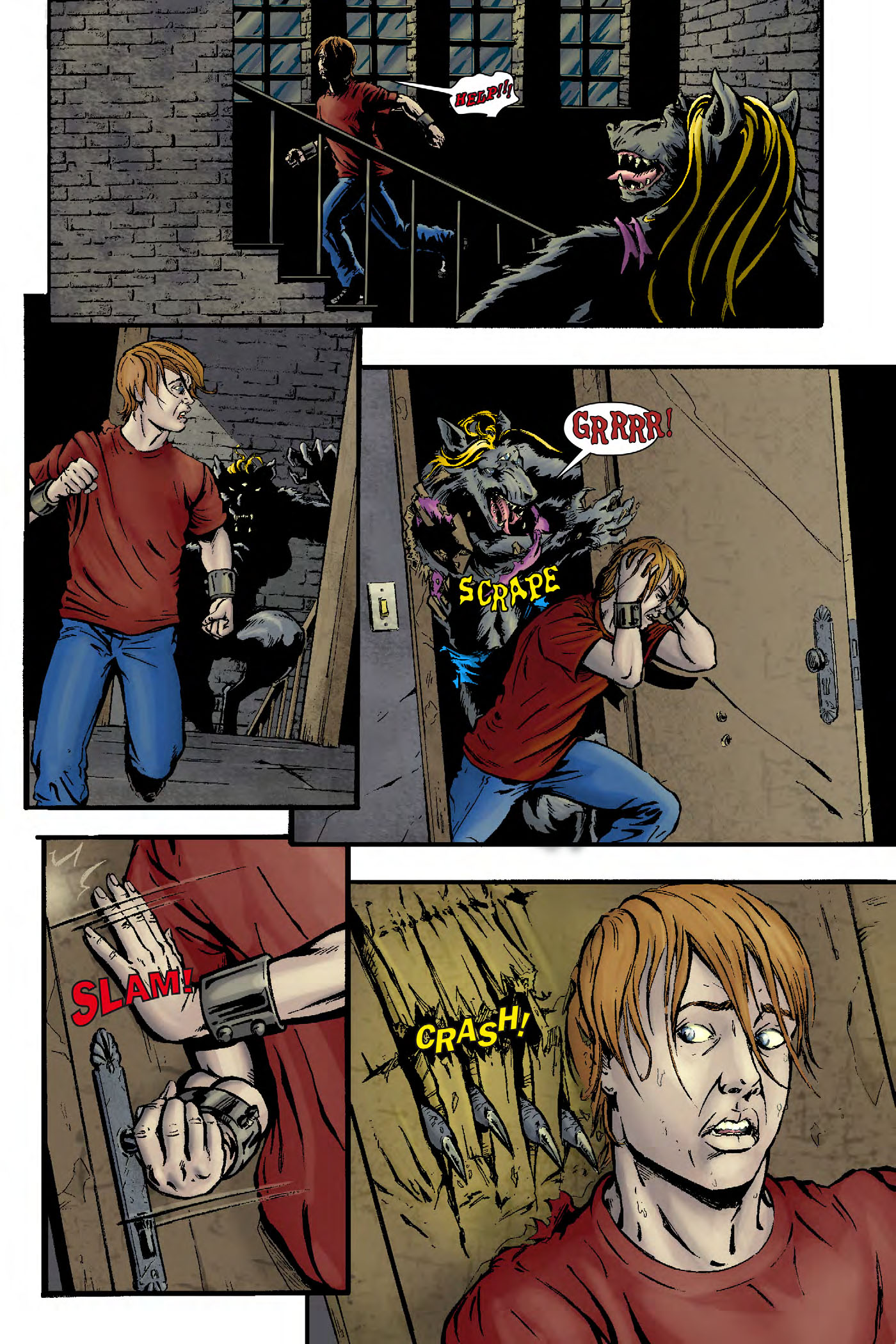 Read online Nazi Werewolves from Outer Space comic -  Issue #3 - 4