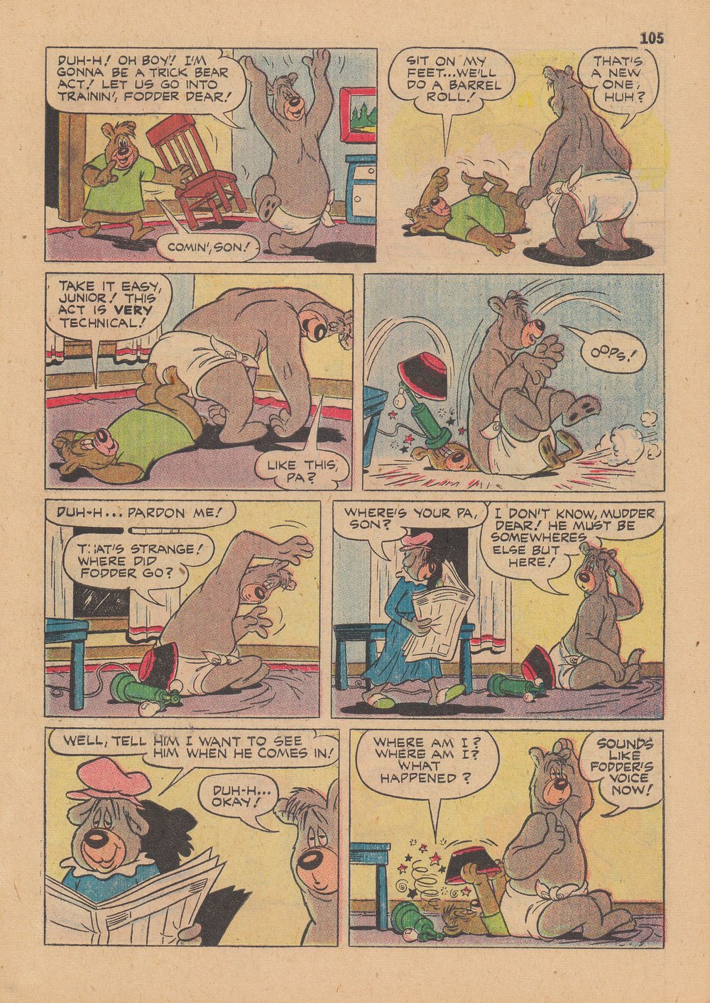Read online Bugs Bunny's Christmas Funnies comic -  Issue # TPB 2 - 107