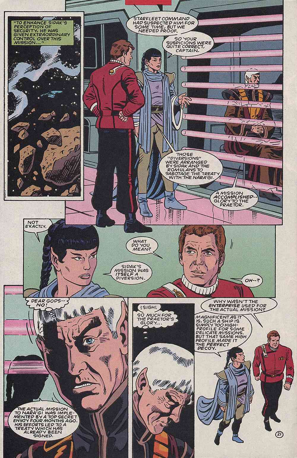 Read online Star Trek (1989) comic -  Issue #65 - 22