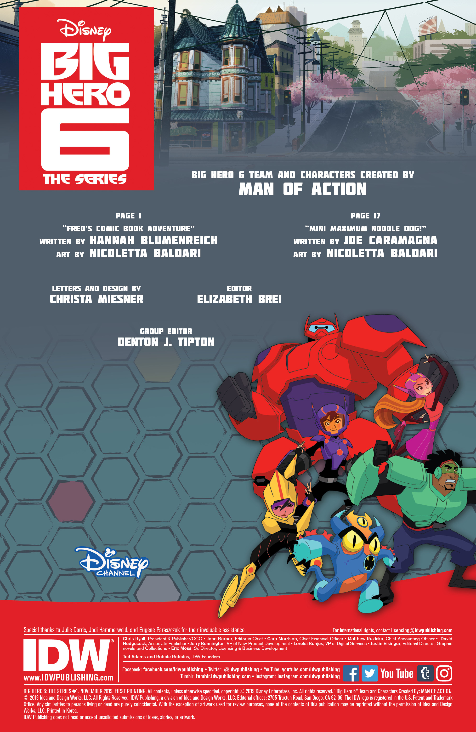 Read online Big Hero 6: The Series comic -  Issue #1 - 2