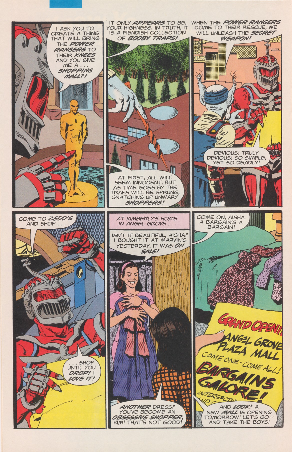 Read online Saban's Mighty Morphin Power Rangers (1994) comic -  Issue #6 - 24