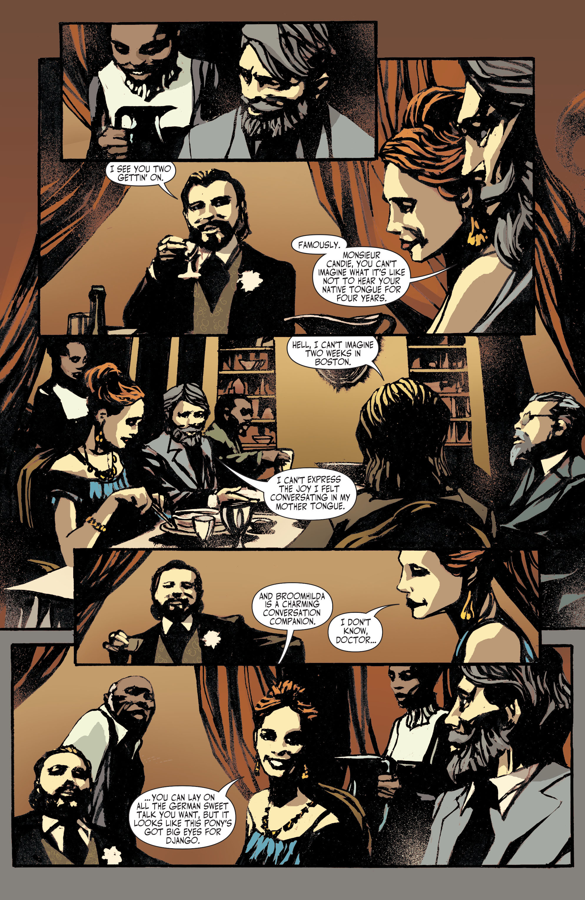 Read online Django Unchained comic -  Issue #5 - 35
