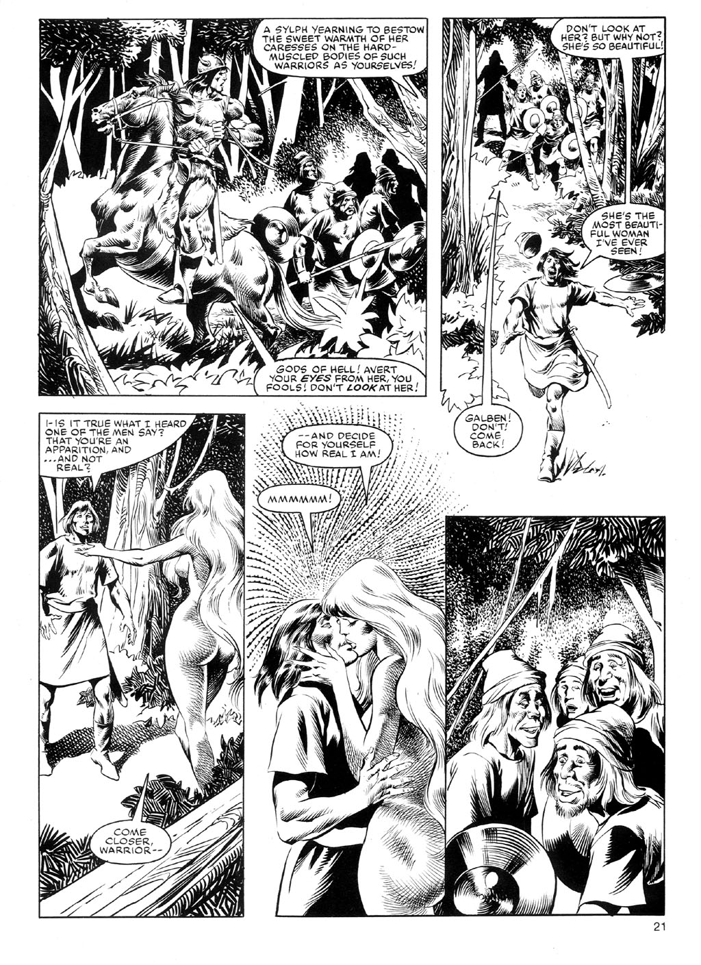 Read online The Savage Sword Of Conan comic -  Issue #91 - 20
