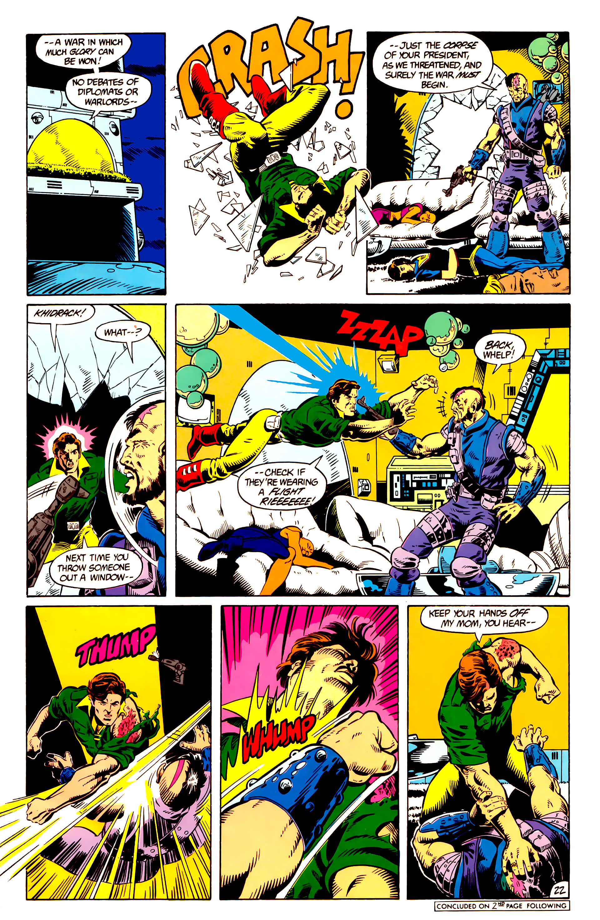 Read online Legion of Super-Heroes (1984) comic -  Issue #10 - 24