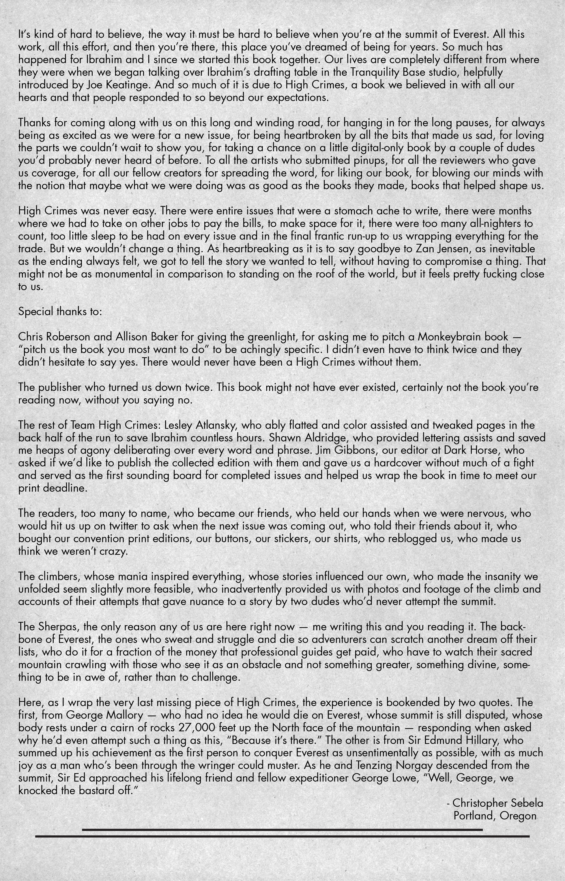 Read online High Crimes comic -  Issue #12 - 19