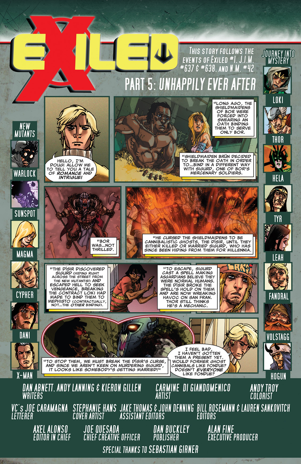 Read online New Mutants (2009) comic -  Issue #43 - 2