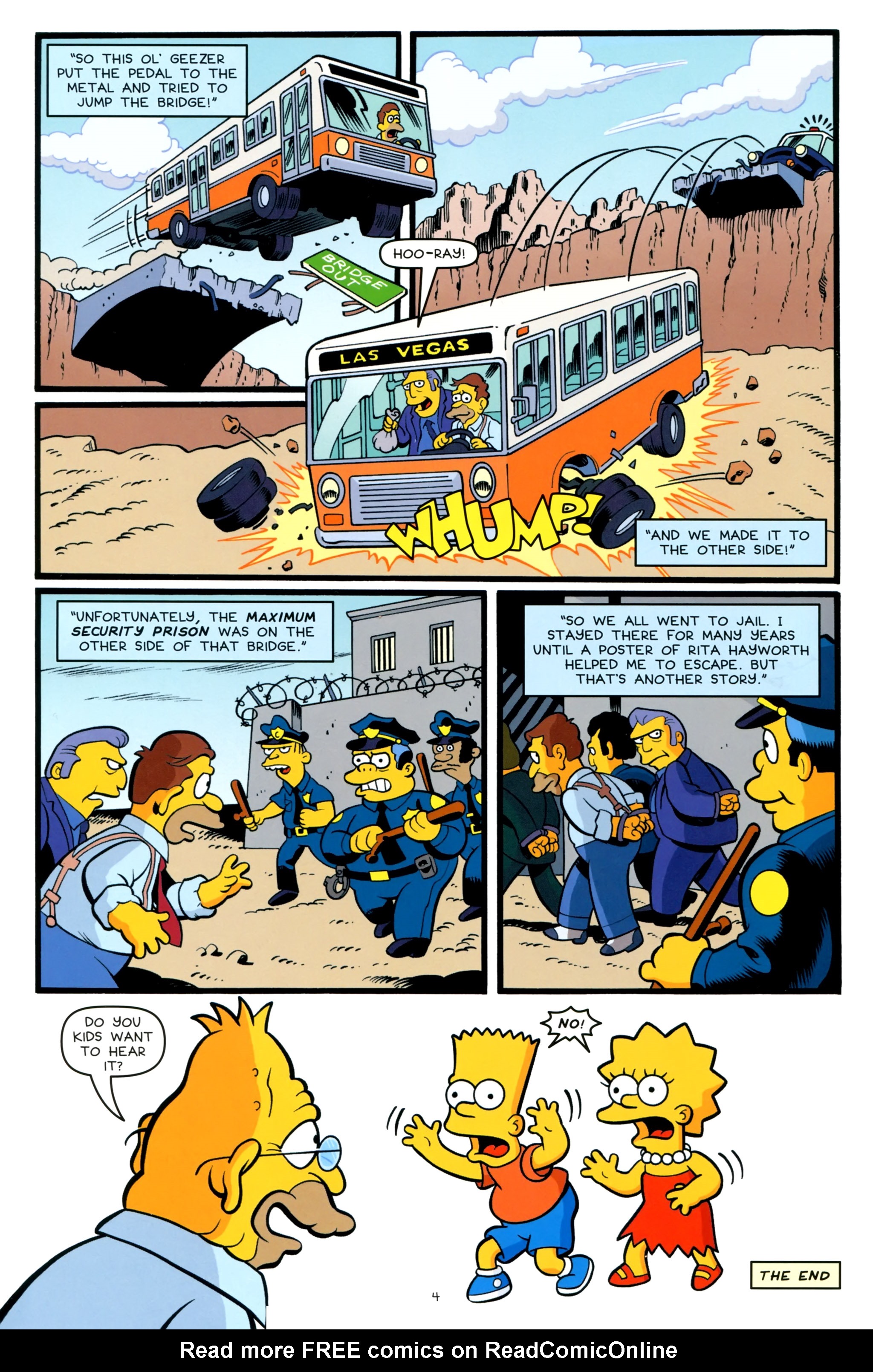 Read online Simpsons One-Shot Wonders: Grampa comic -  Issue # Full - 6