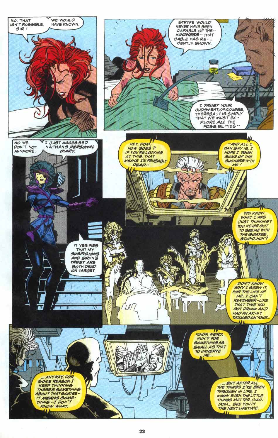 Read online Cable (1993) comic -  Issue #7 - 22