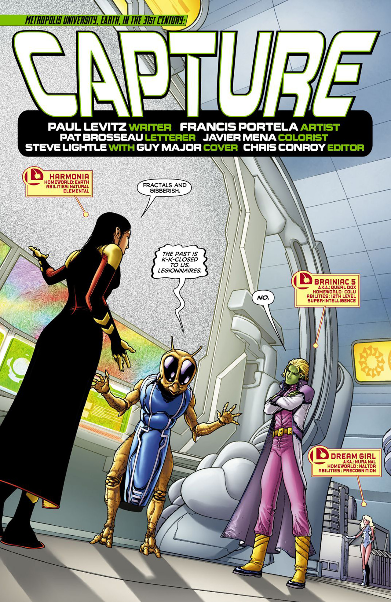 Read online Legion of Super-Heroes (2011) comic -  Issue #9 - 2