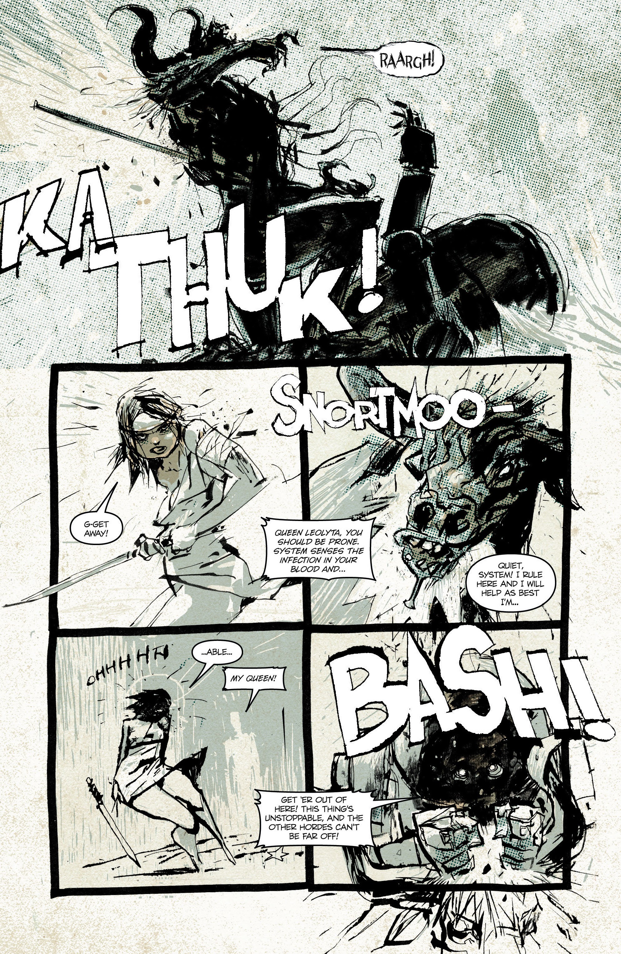 Read online ZVRC: Zombies Vs. Robots Classic comic -  Issue #3 - 38