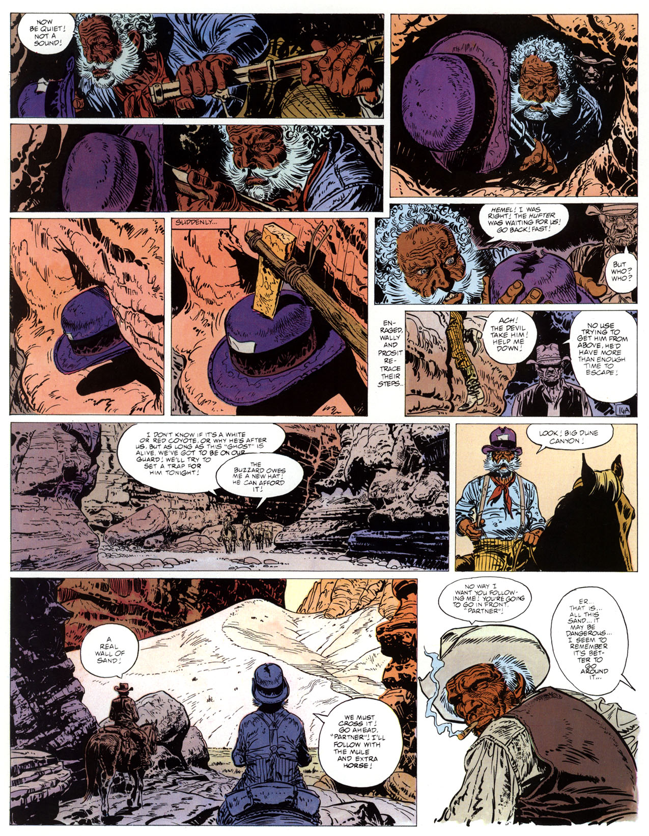 Read online Epic Graphic Novel: Marshal Blueberry comic -  Issue # TPB - 64