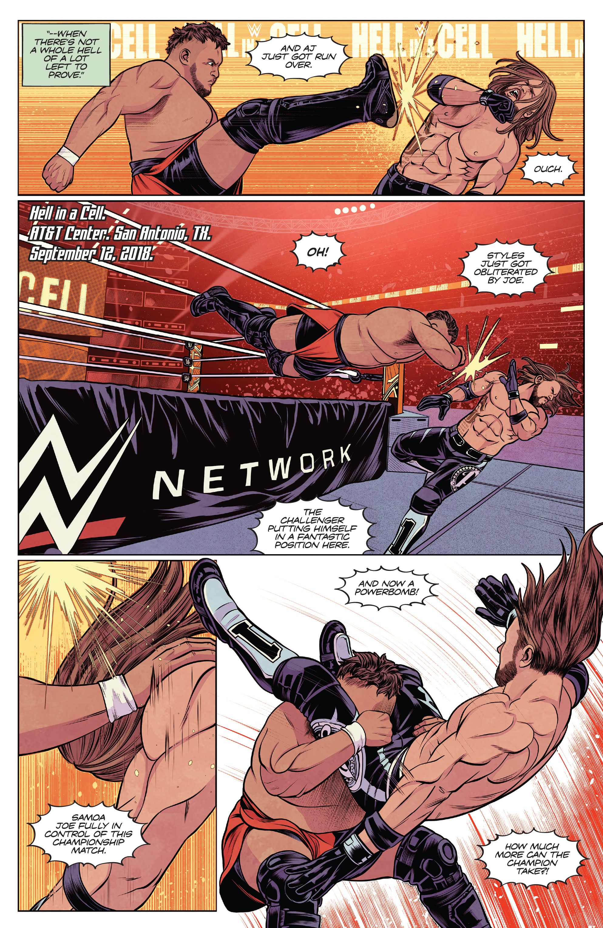 Read online WWE comic -  Issue #25 - 14