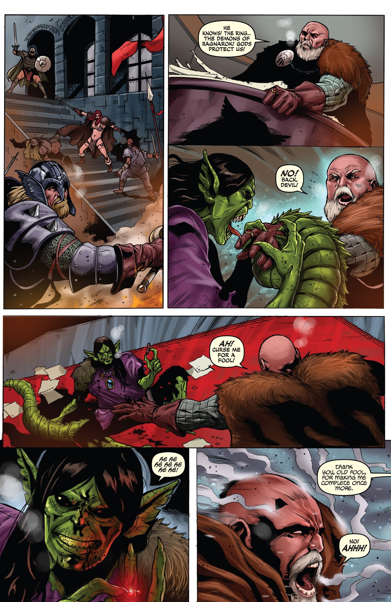 Read online Red Sonja: Revenge of the Gods comic -  Issue #3 - 17