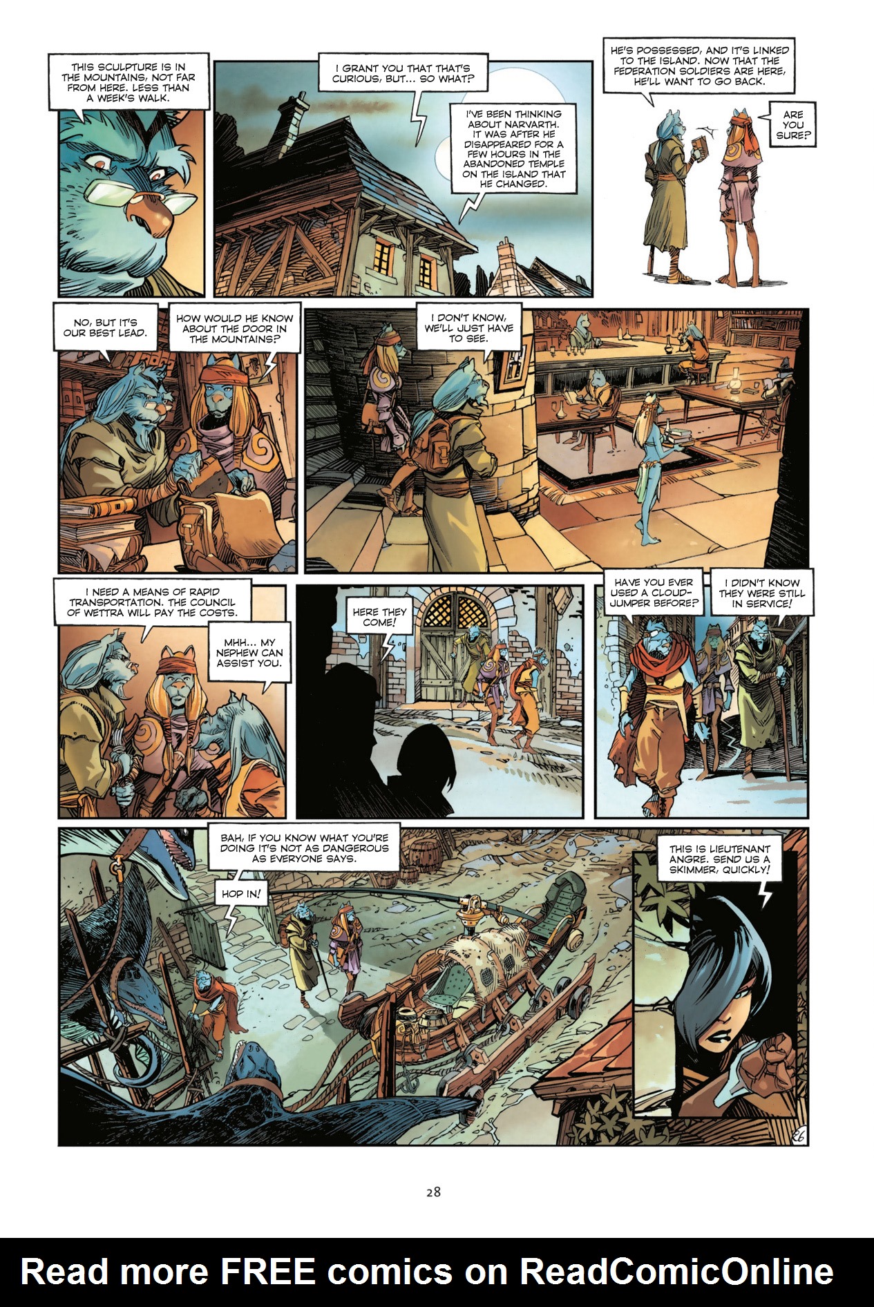 Read online Ythaq comic -  Issue #9 - 29