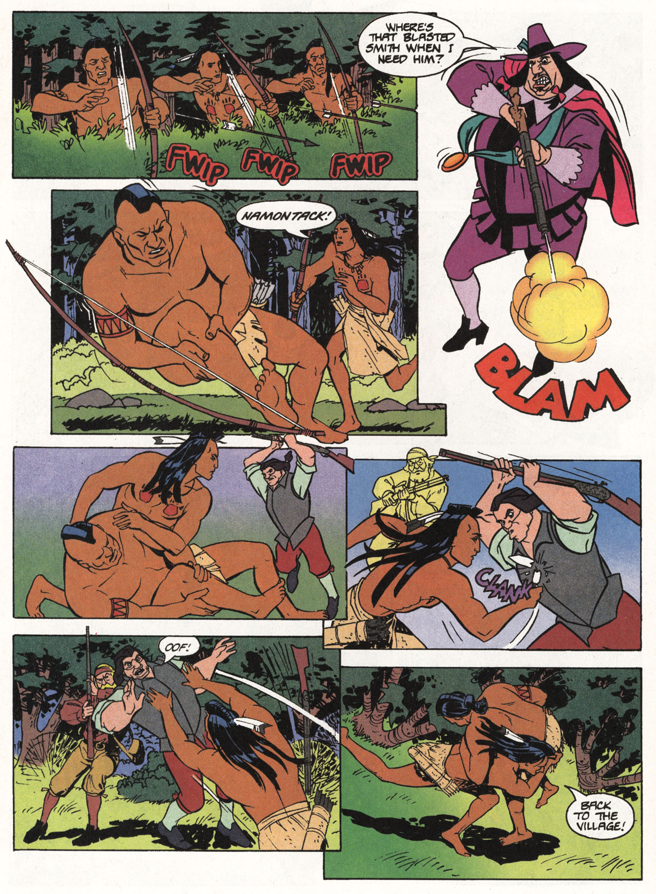 Read online Disney's Pocahontas comic -  Issue #1 - 26