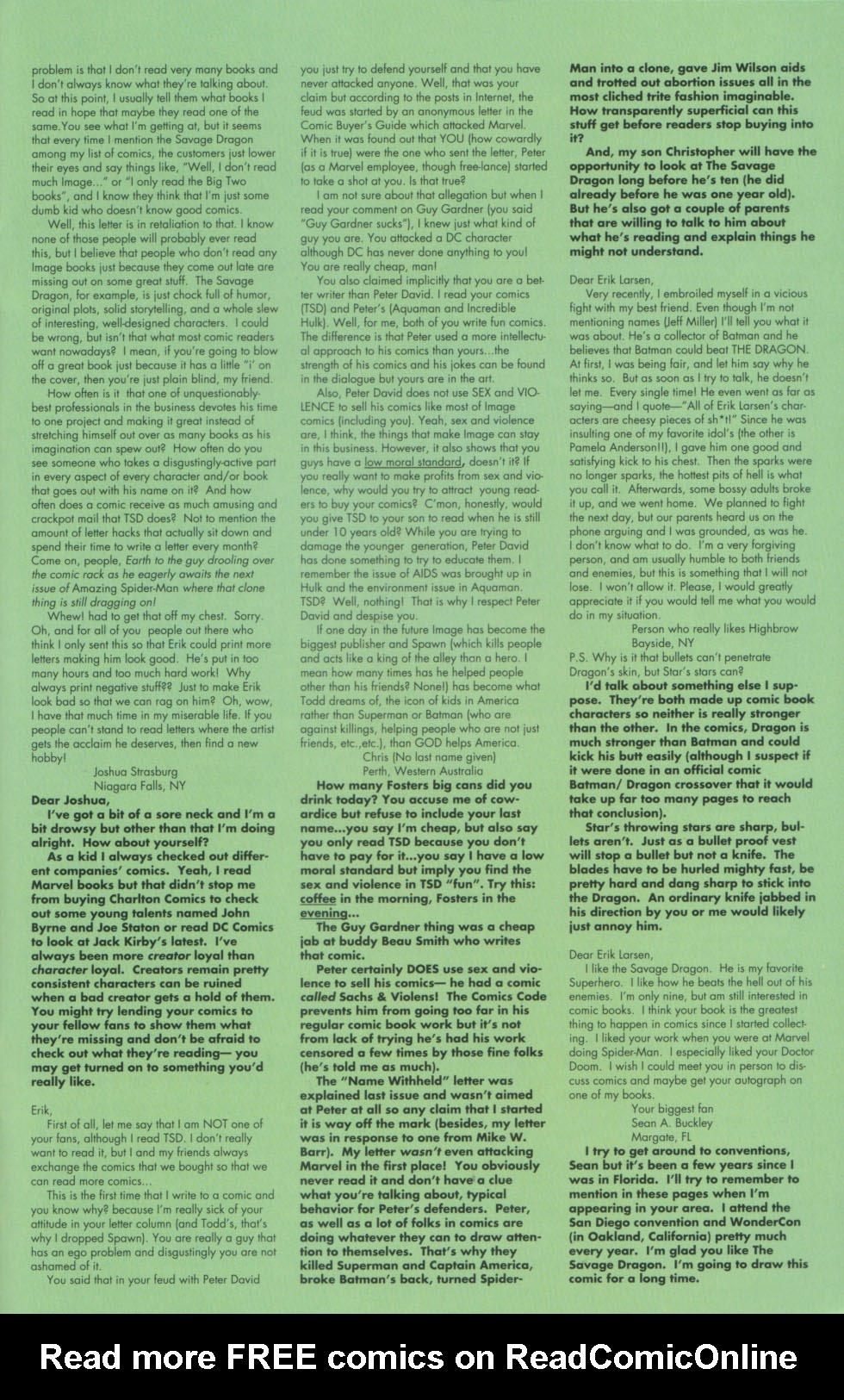 Read online The Savage Dragon (1993) comic -  Issue #21 - 28