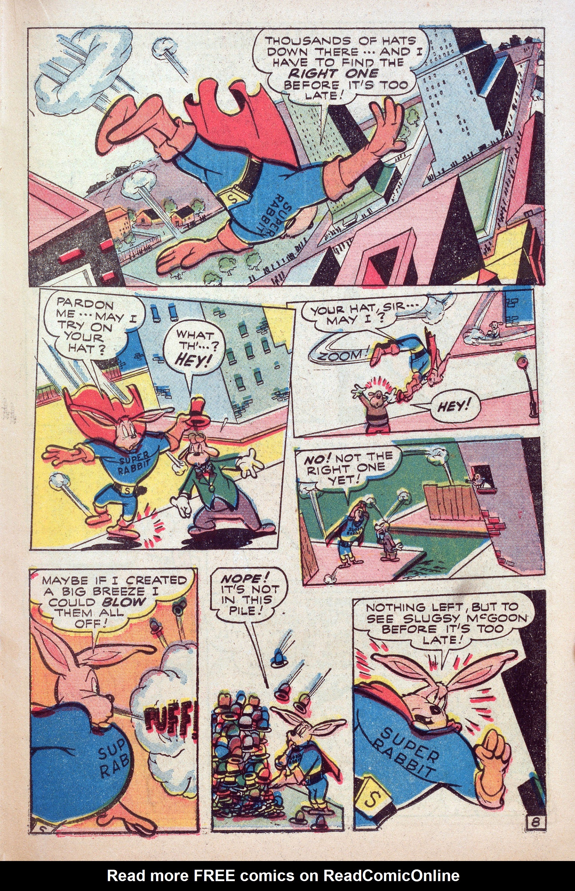Read online Super Rabbit comic -  Issue #11 - 19