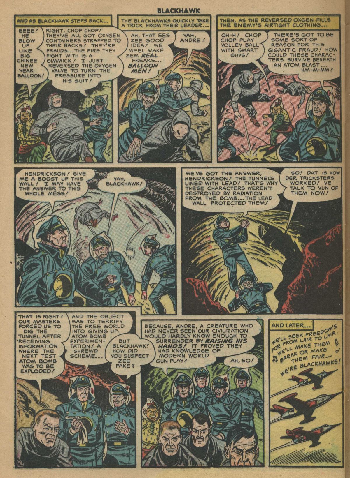 Read online Blackhawk (1957) comic -  Issue #72 - 32
