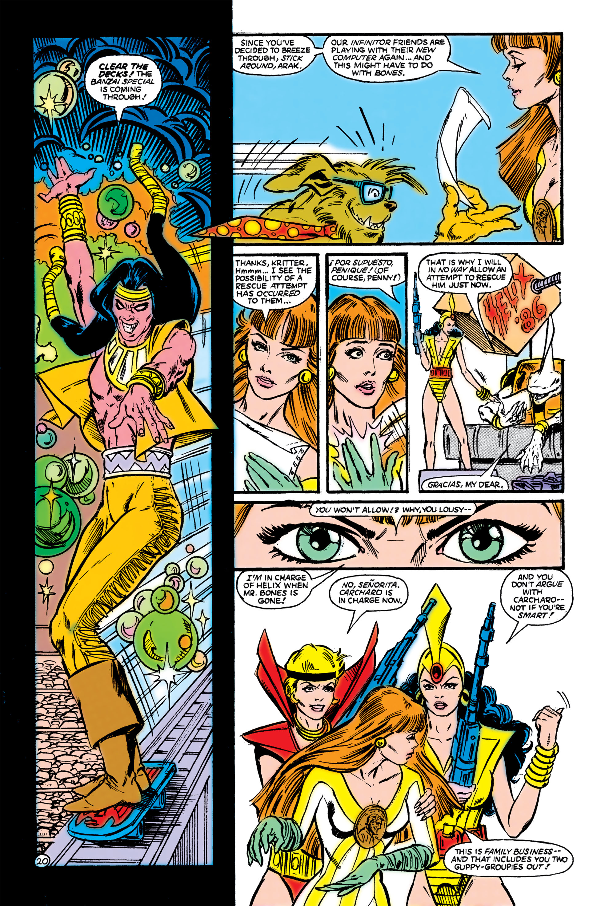Read online Infinity Inc. (1984) comic -  Issue #28 - 21