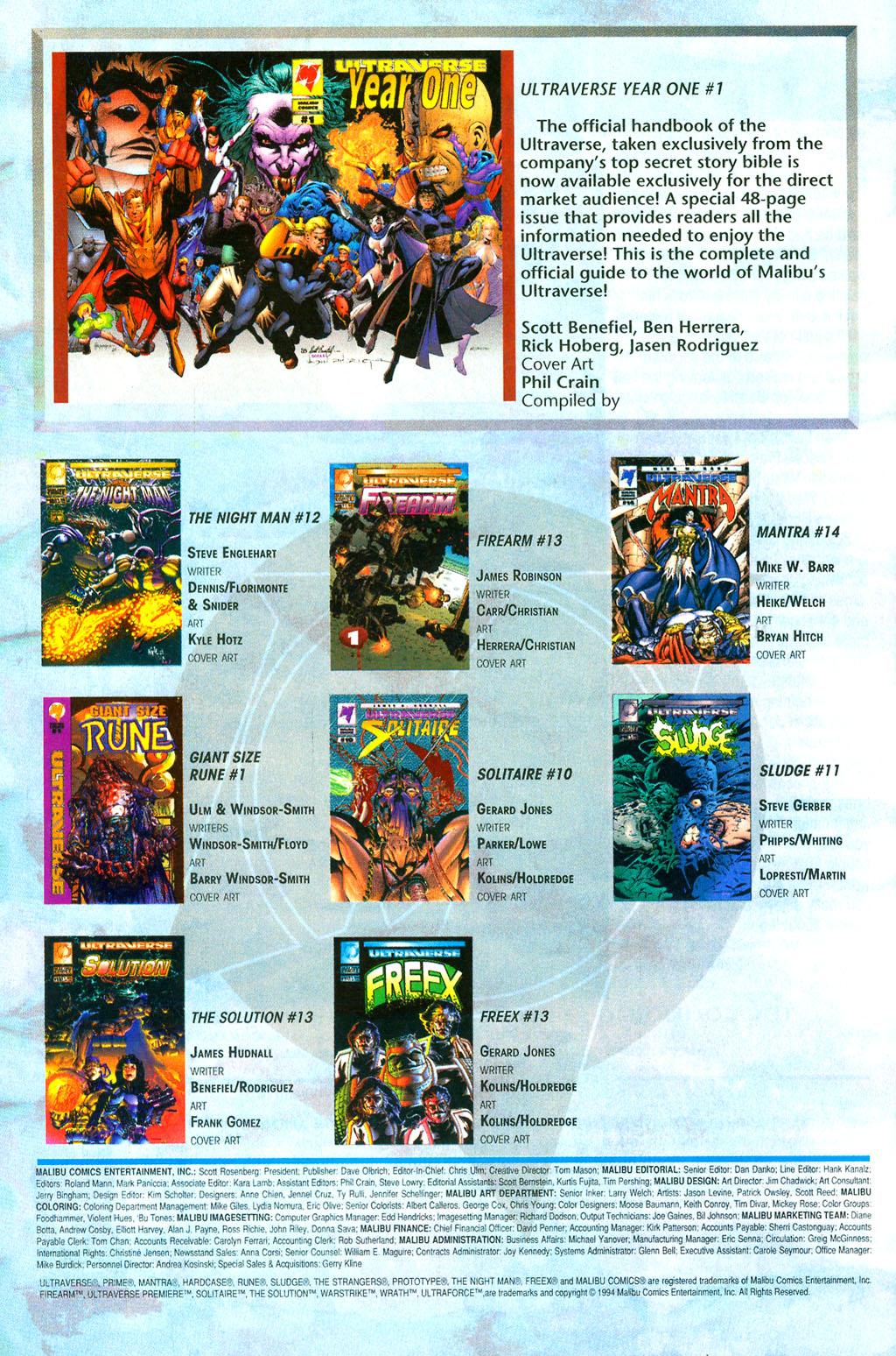 Read online UltraForce (1994) comic -  Issue #0 - 32