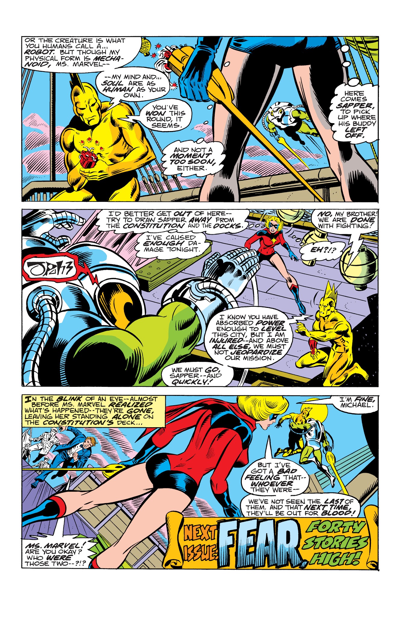 Read online Marvel Masterworks: Ms. Marvel comic -  Issue # TPB 1 - 240