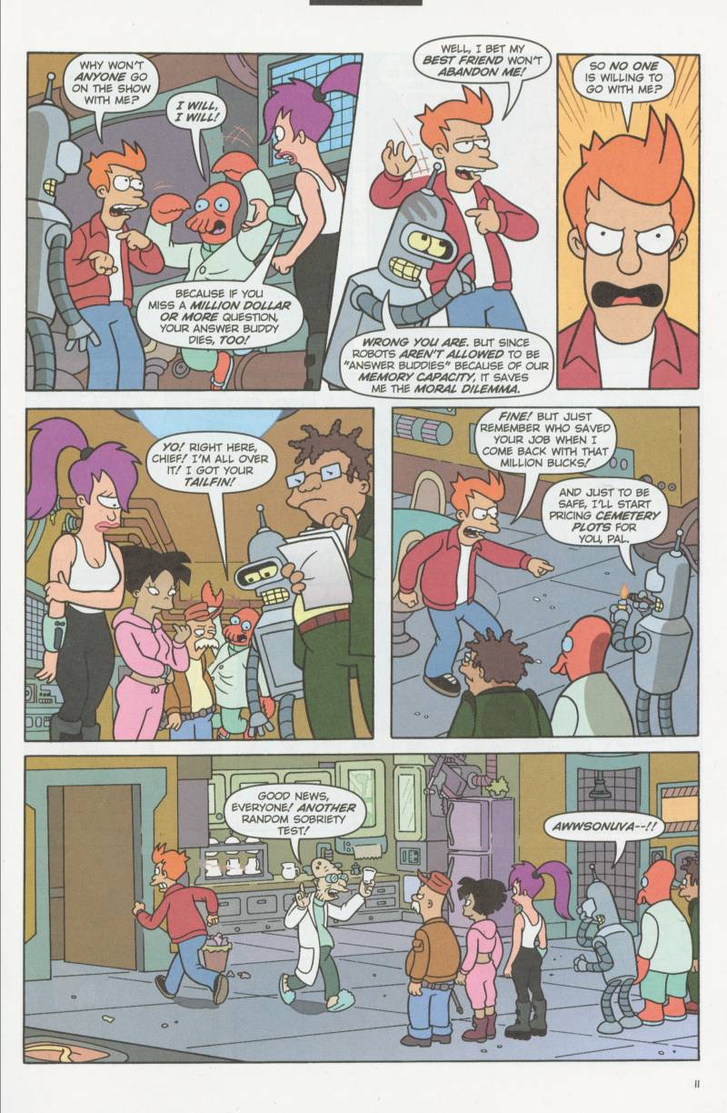 Read online Futurama Comics comic -  Issue #5 - 12