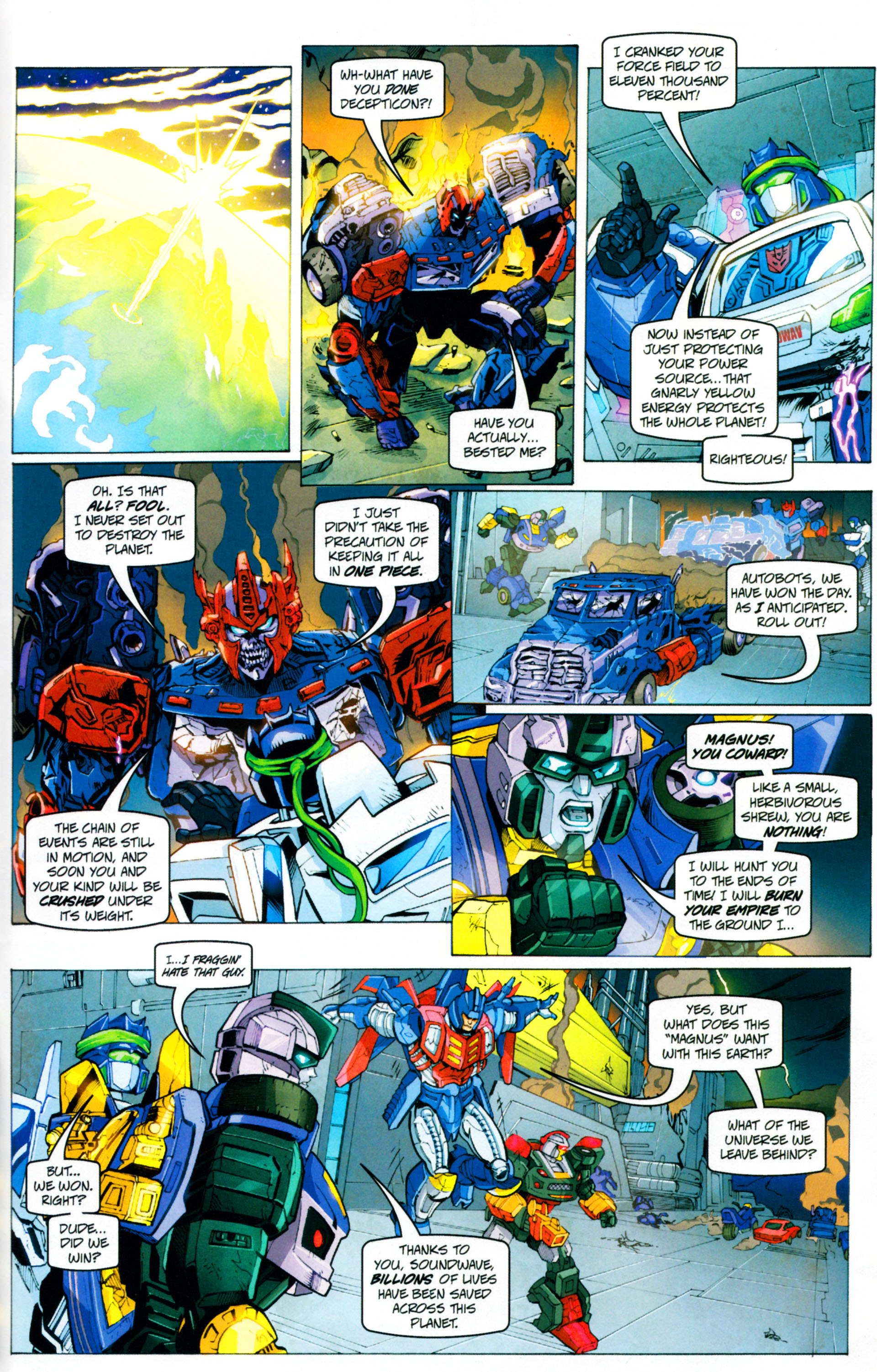 Read online Transformers: Timelines comic -  Issue #7 - 31