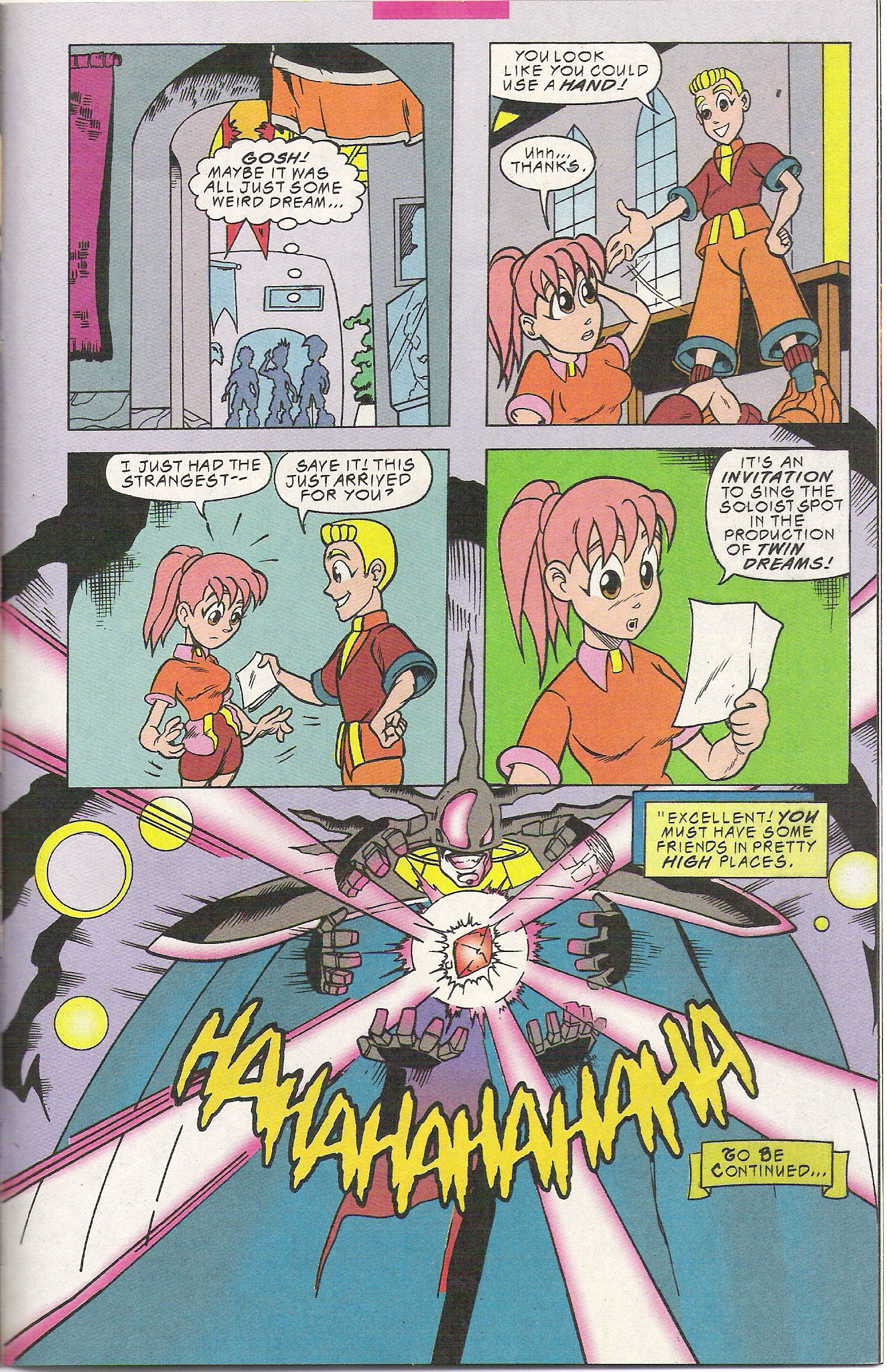 Read online NiGHTS into Dreams... comic -  Issue #2 - 24