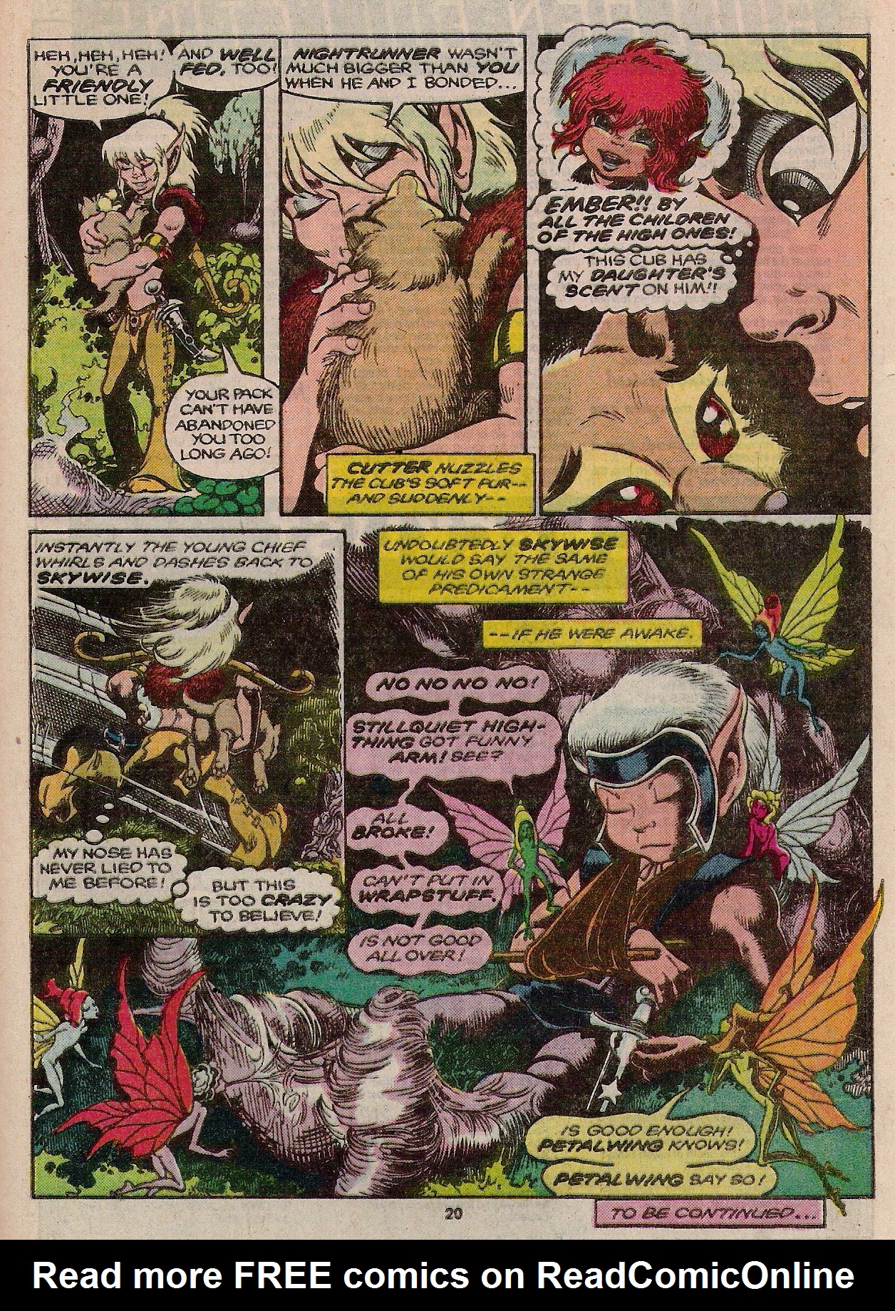 Read online ElfQuest comic -  Issue #15 - 21