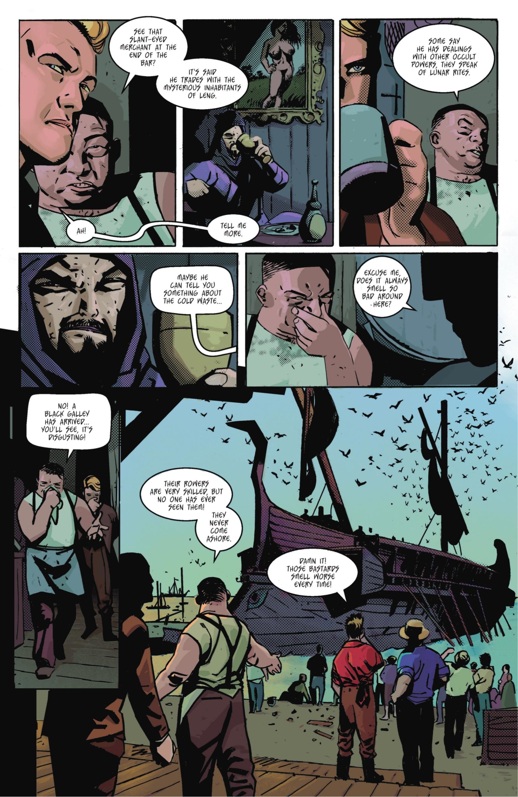 Read online Lovecraft Unknown Kadath comic -  Issue #1 - 16