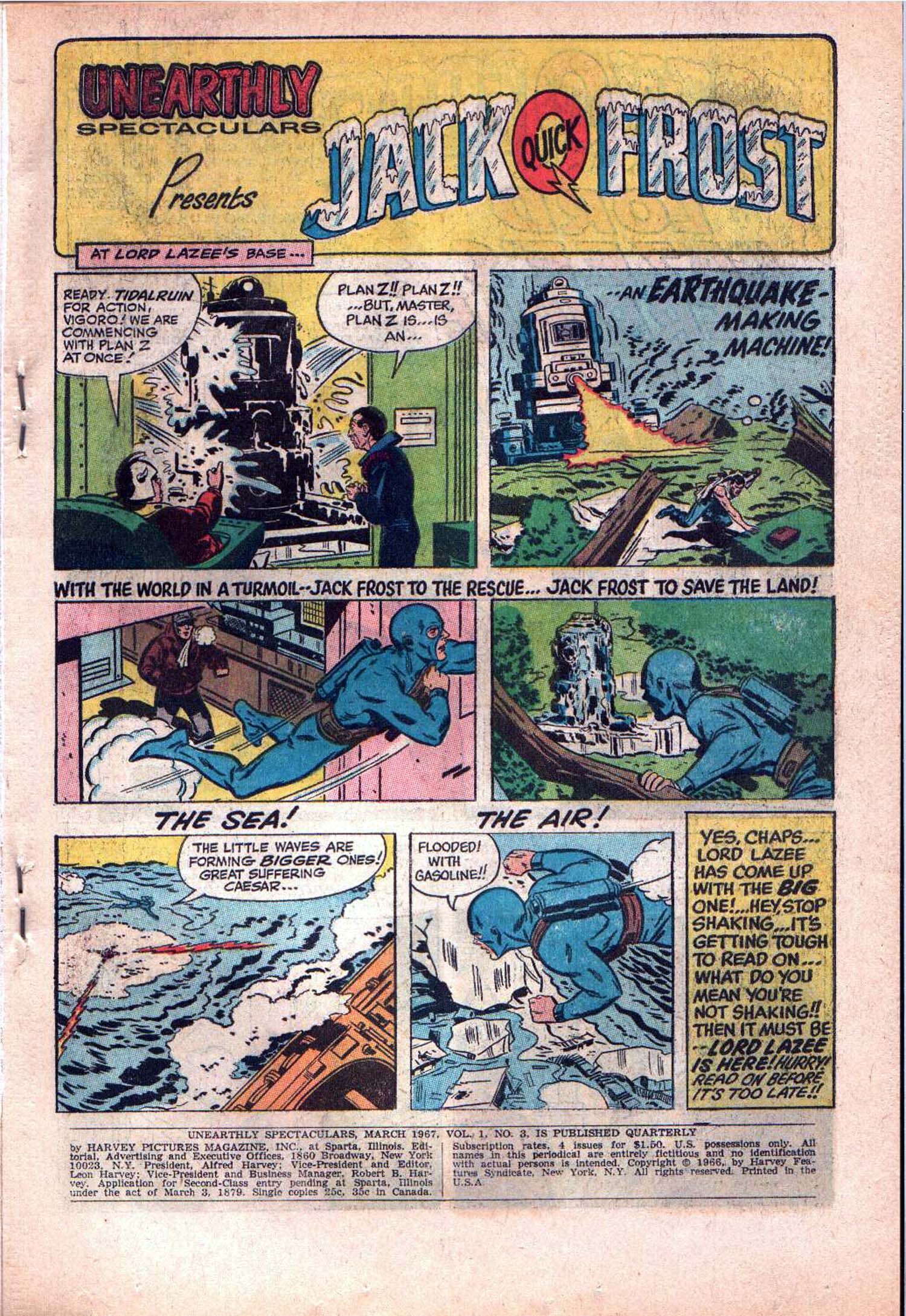 Read online Unearthly Spectaculars comic -  Issue #3 - 2